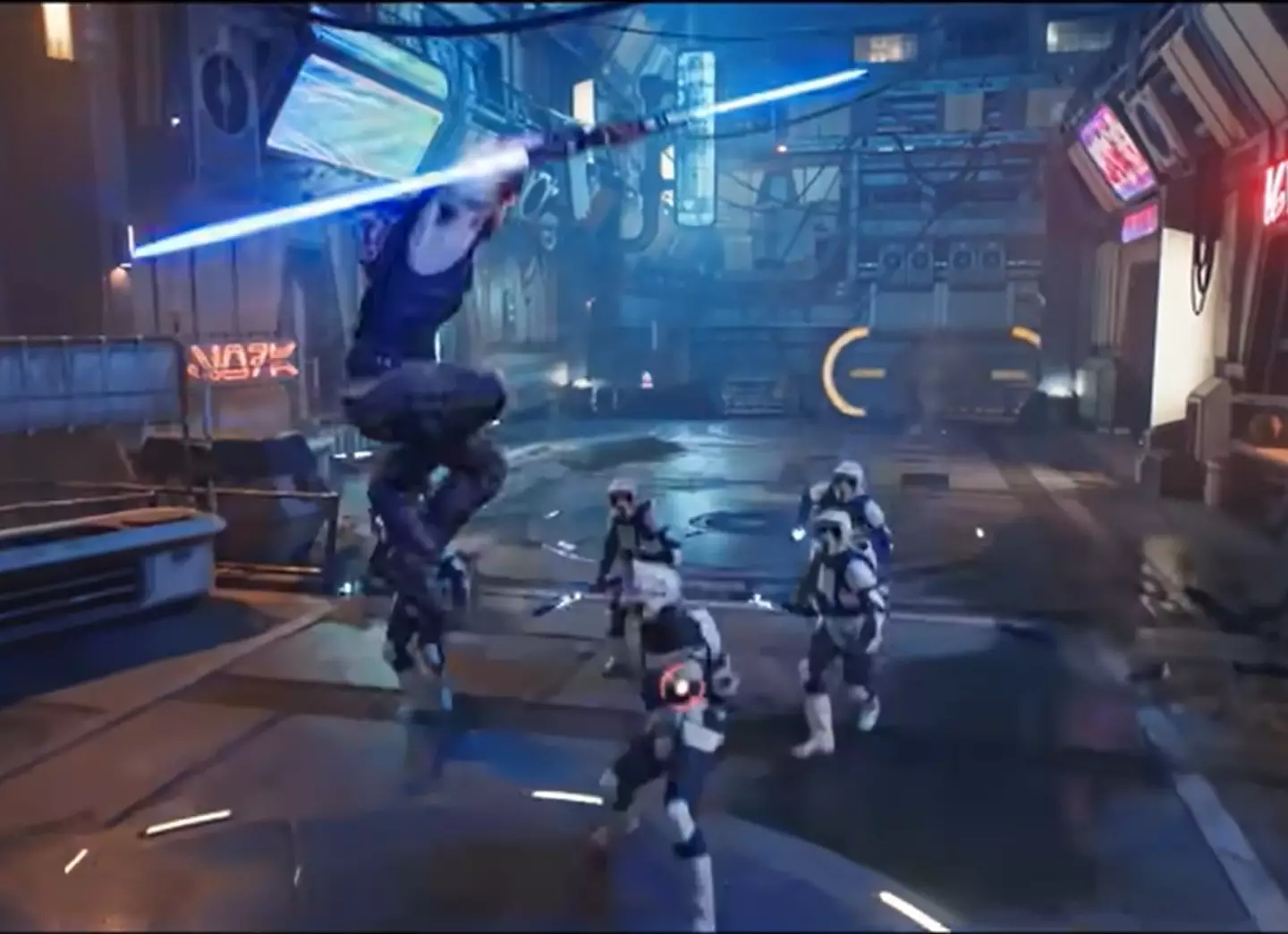 Hacking people to bits with a lightsaber? Fine. Slicing open a locked door? Apparently that's not the Jedi way.