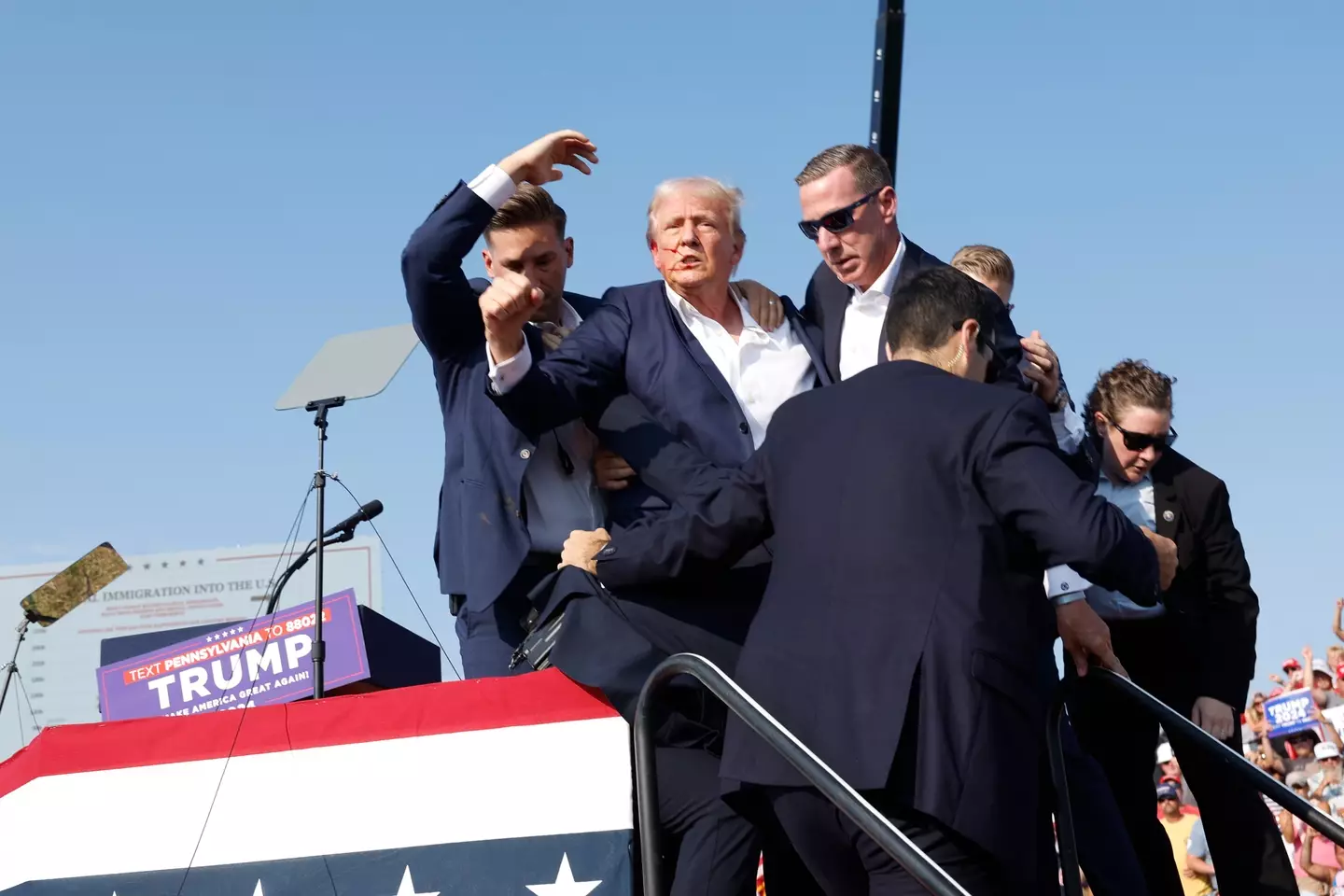Trump says he has unfinished business with Butler and intends to return (Anna Moneymaker/Getty Images)
