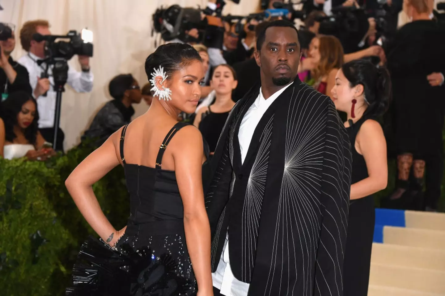 Cassie and Sean 'Diddy' Combs, pictured back in 2017 (George Pimentel/WireImage)
