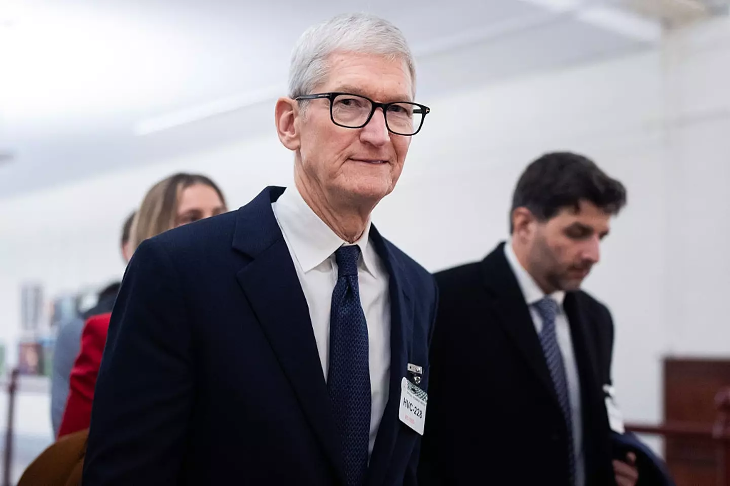 Apple CEO Tim Cook had previously expressed doubts over the current immigration policy (Tom Williams/CQ-Roll Call, Inc via Getty Images)