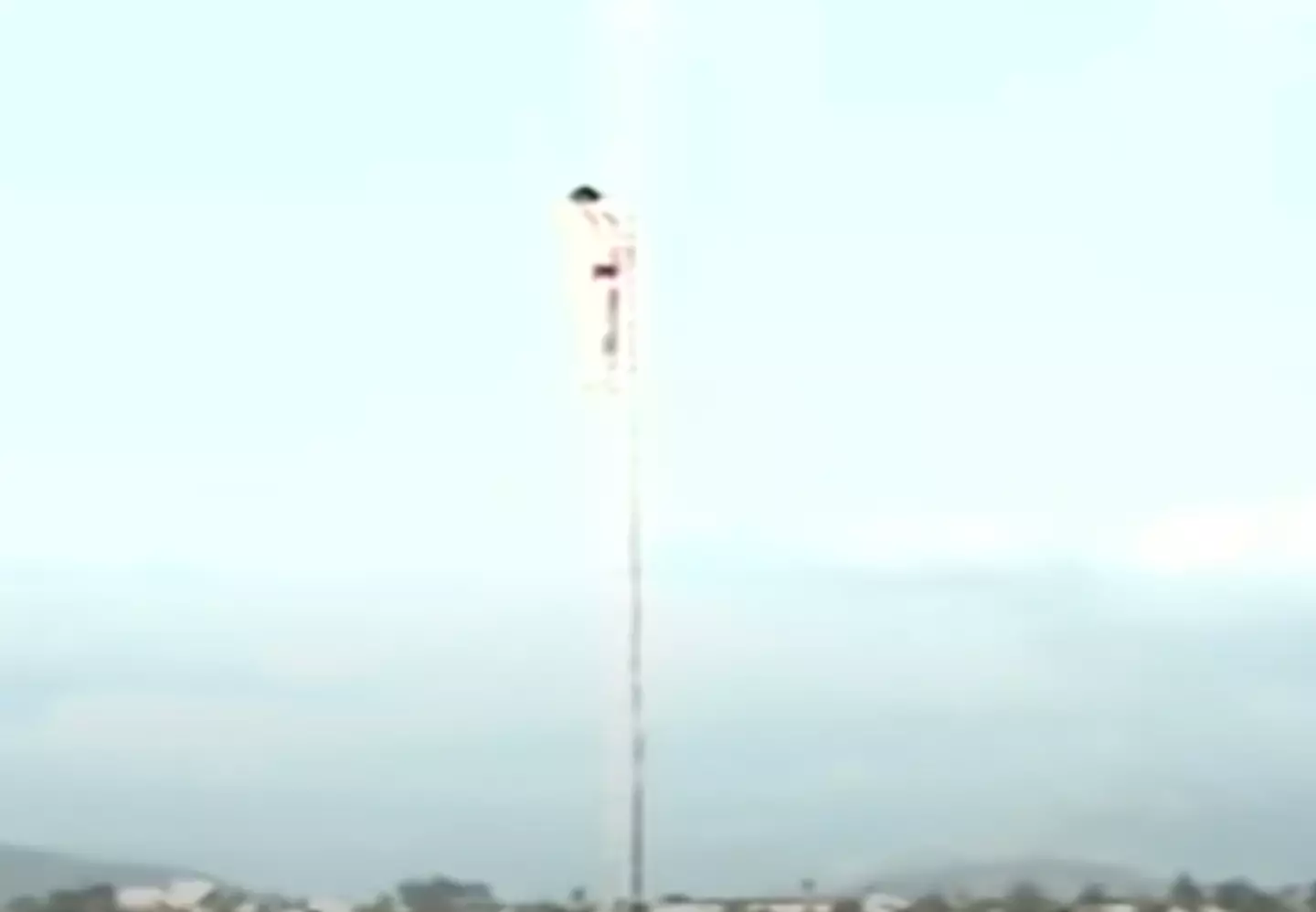 A snap of Winters moments before his dive.