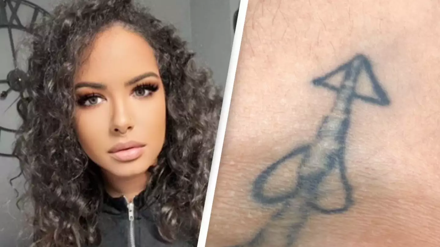 Woman spent nearly $2,000 trying to cover tattoo she got while drunk after realizing it looked like x-rated design