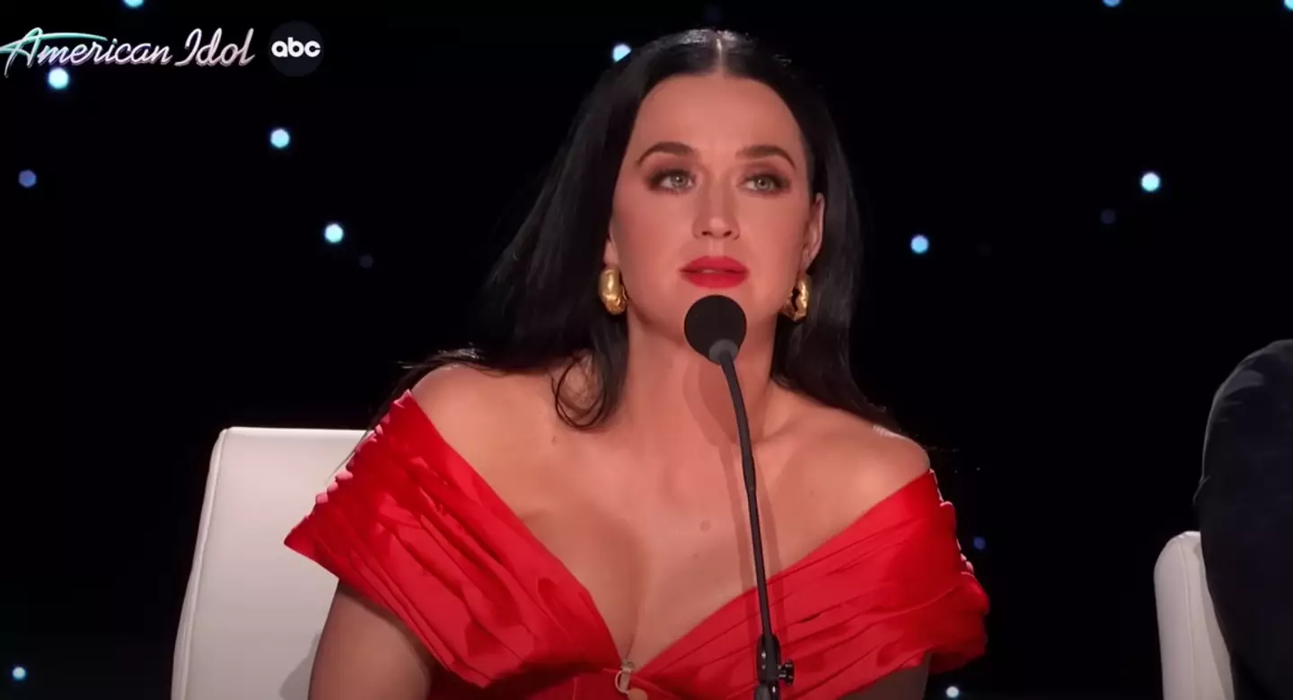 Perry told her not to forget about 'grace'.