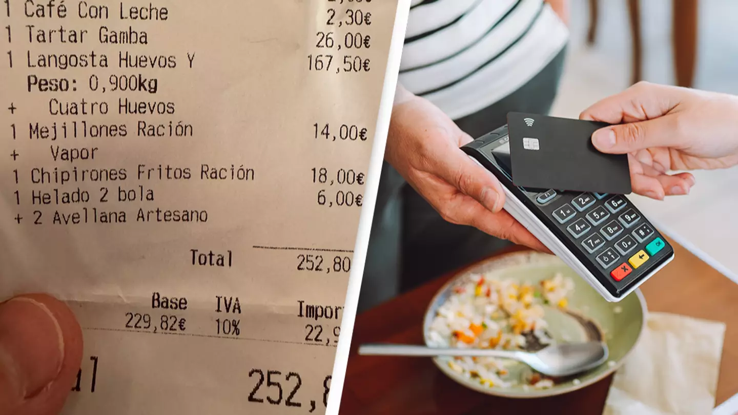 Man stunned after spotting extra charge added to $270 restaurant bill