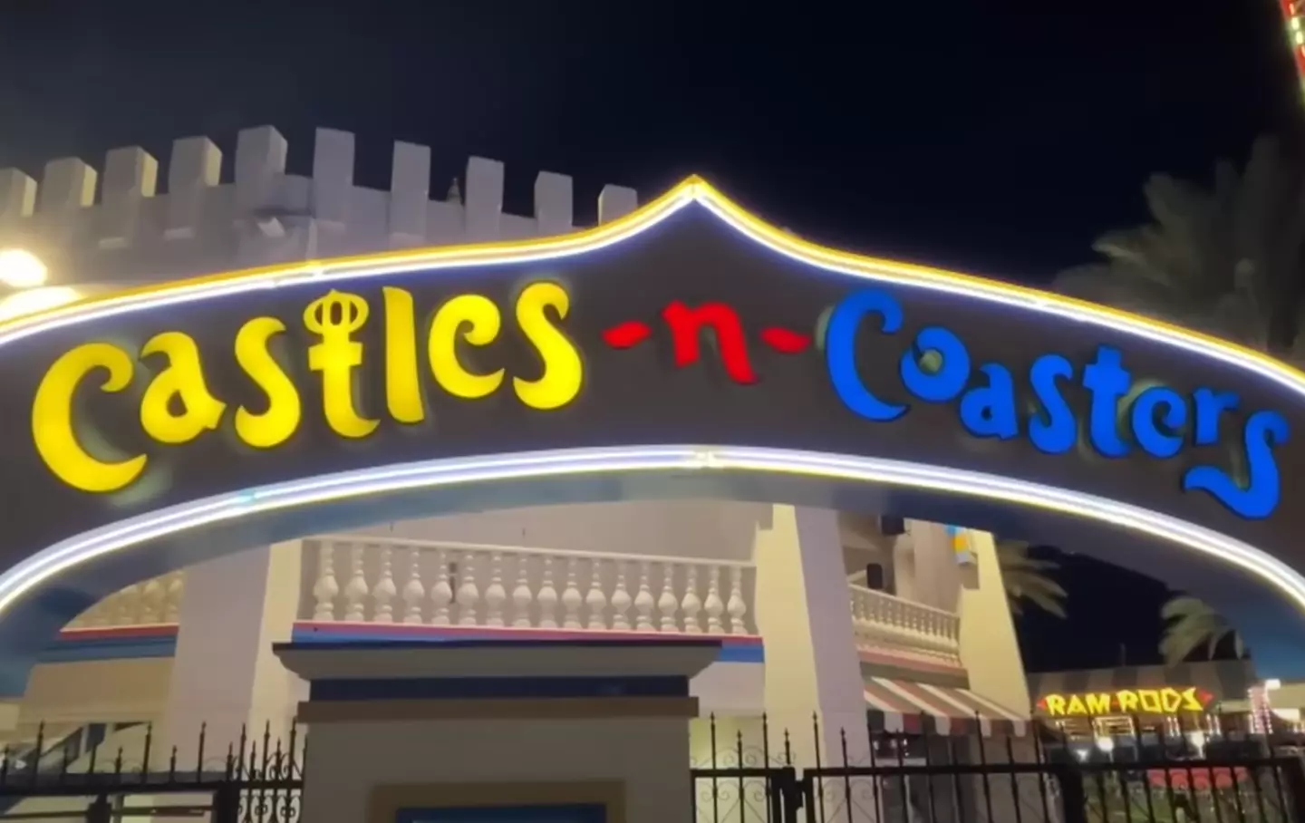 The incident took place at Castles N' Coasters in Phoenix, Arizona (NBC News)