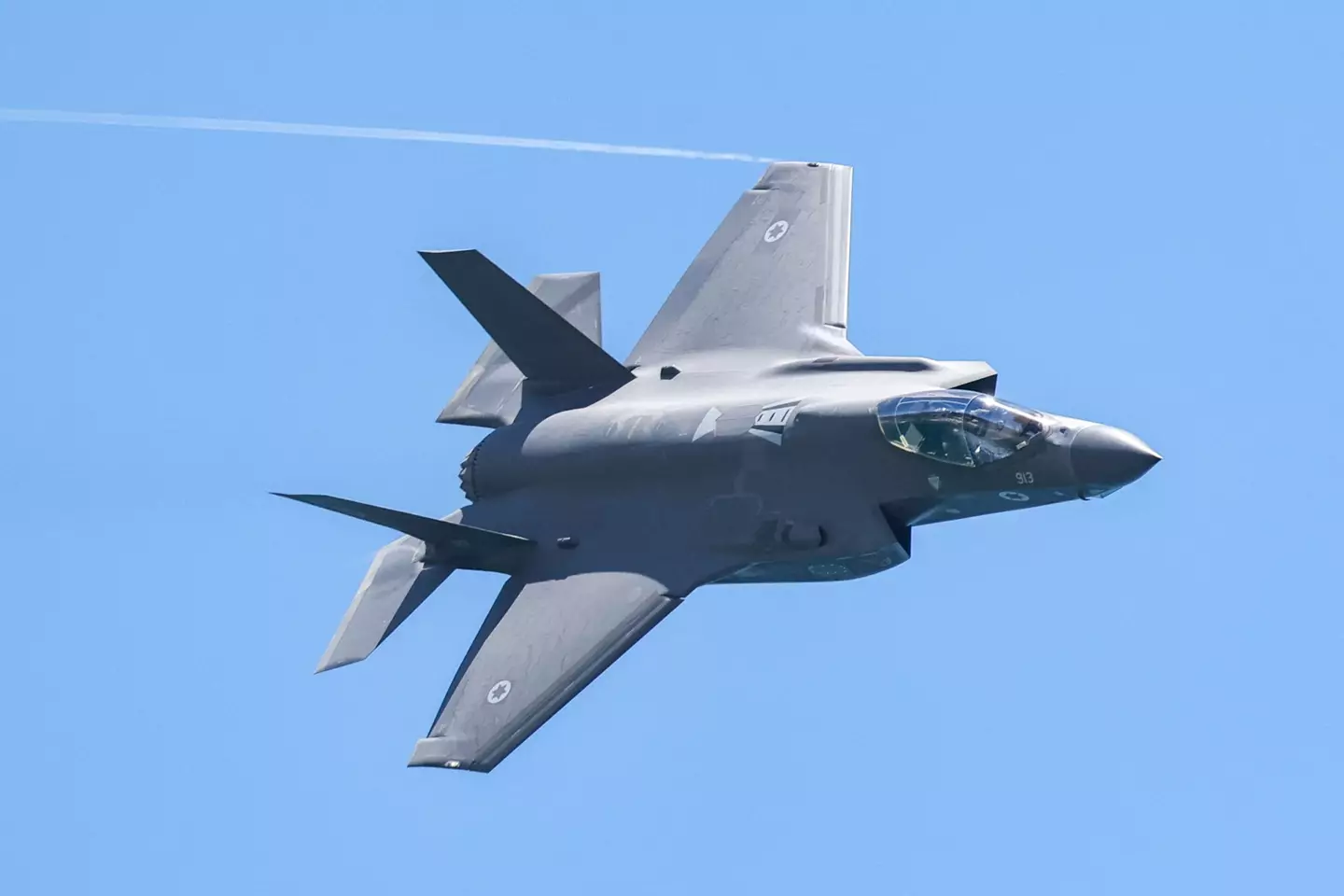 The F-35 jet.