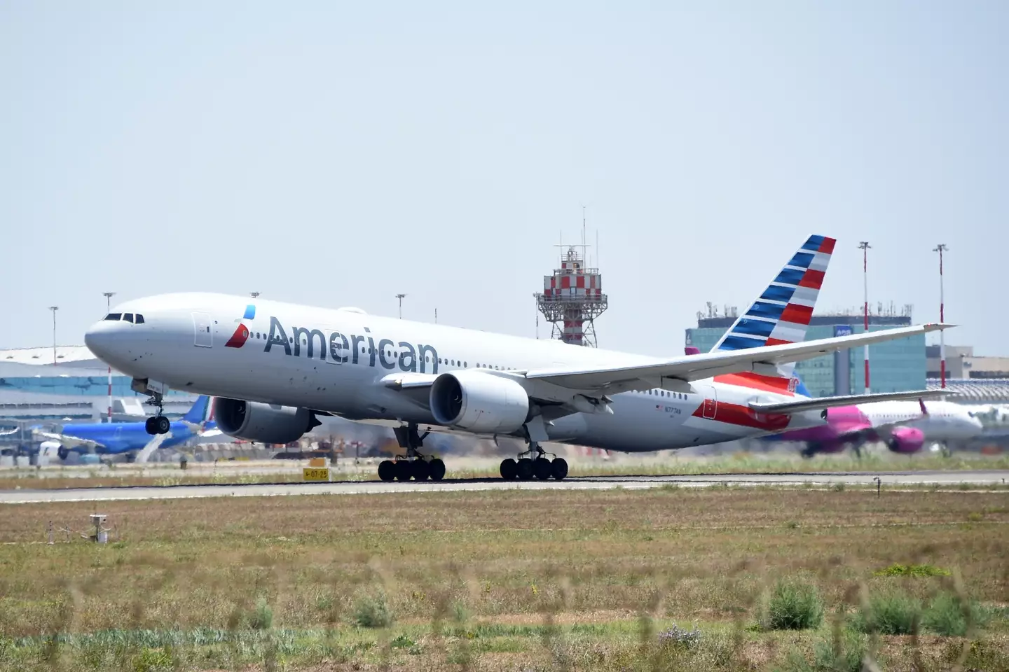 Shana was on an American Airlines flight at the time of the ordeal. (Massimo Insabato/Archivio Massimo Insabato/Mondadori Portfolio via Getty Images)