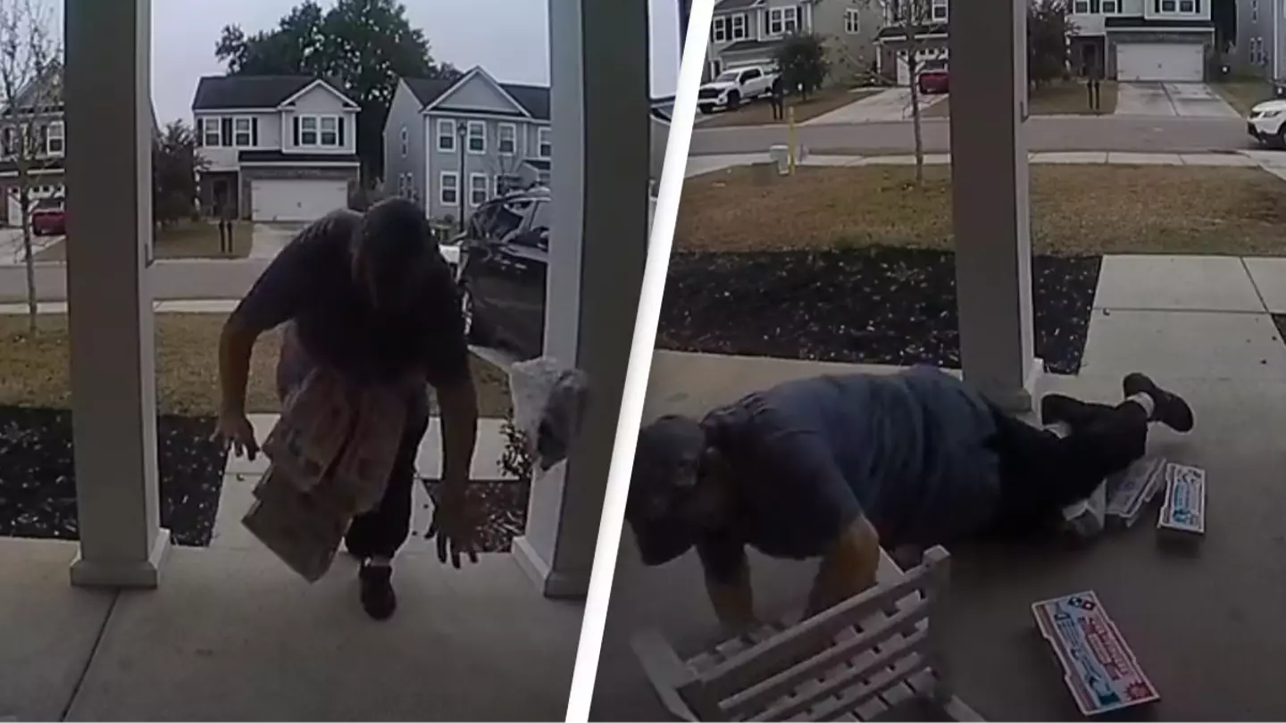 Family raises over $250,000 for pizza delivery driver who slipped on their porch