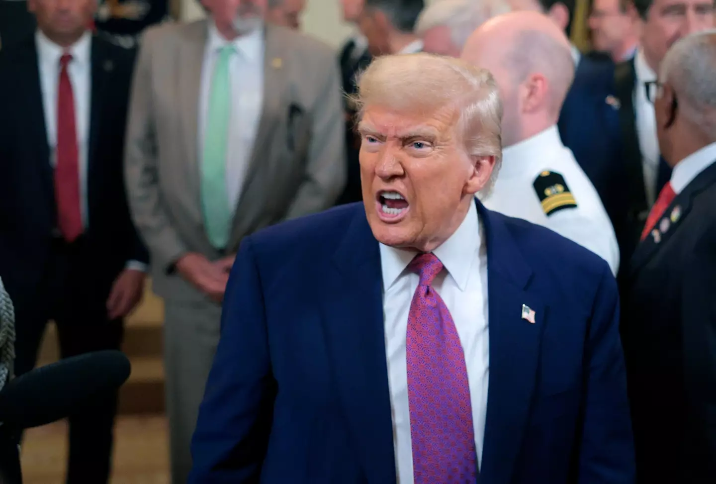 Trump voiced his fury on social media following the ruling (Chip Somodevilla/Getty Images)