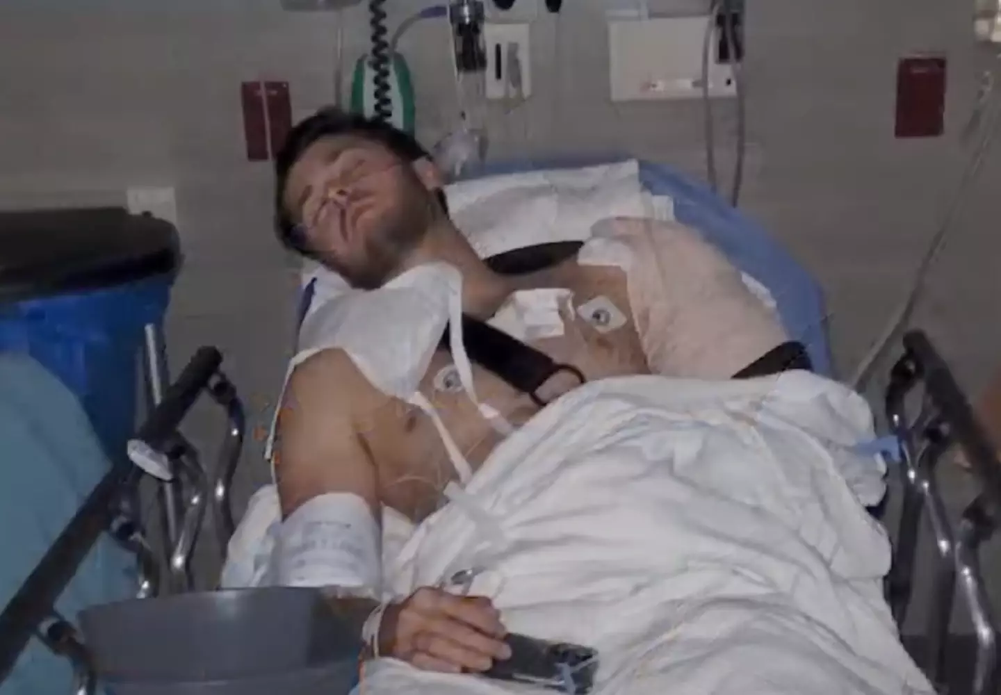 Aiden Perry was rushed to hospital after the shooting (WESH 2 News)