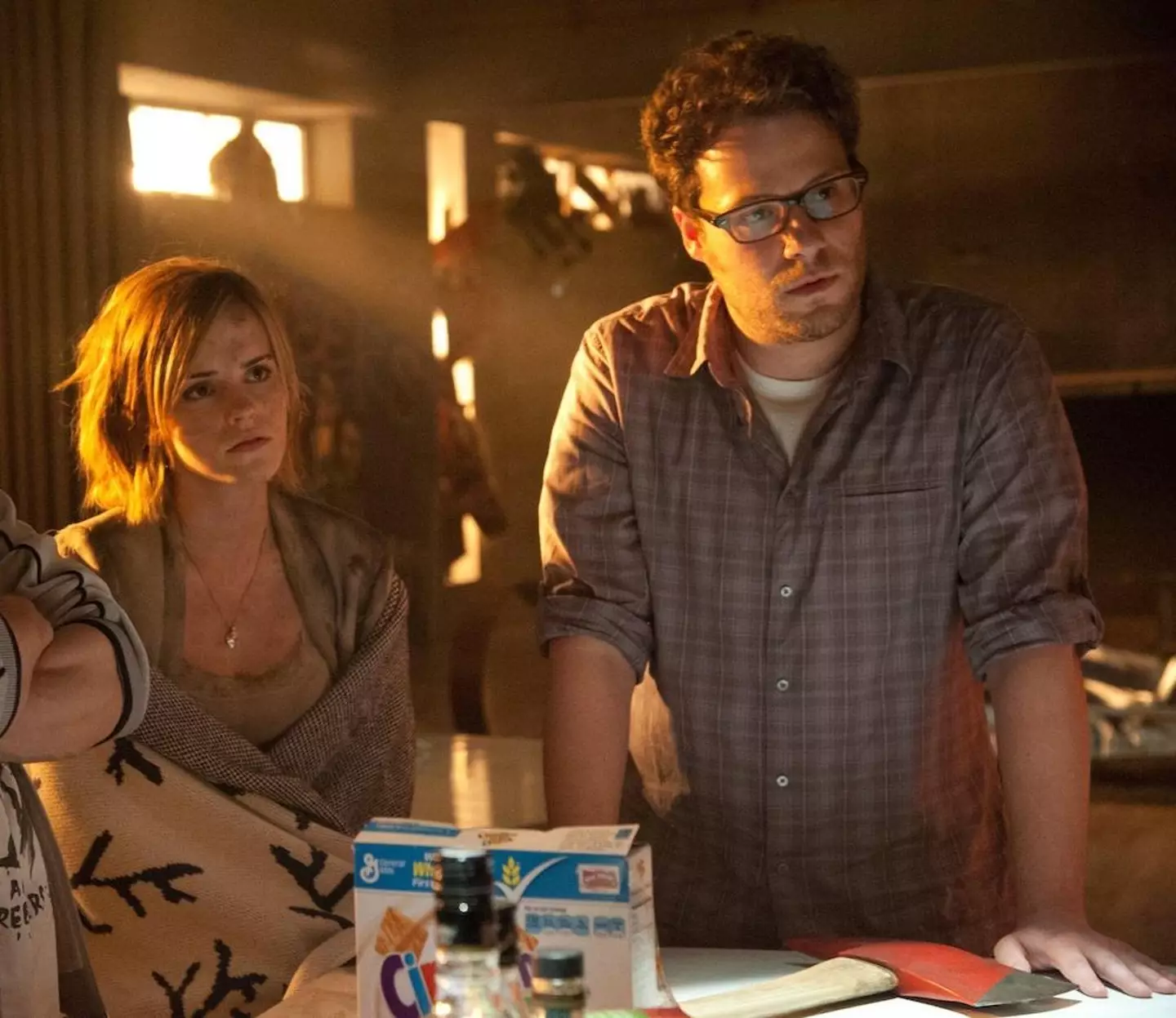 Emma Watson starred as herself in the hit comedy film.