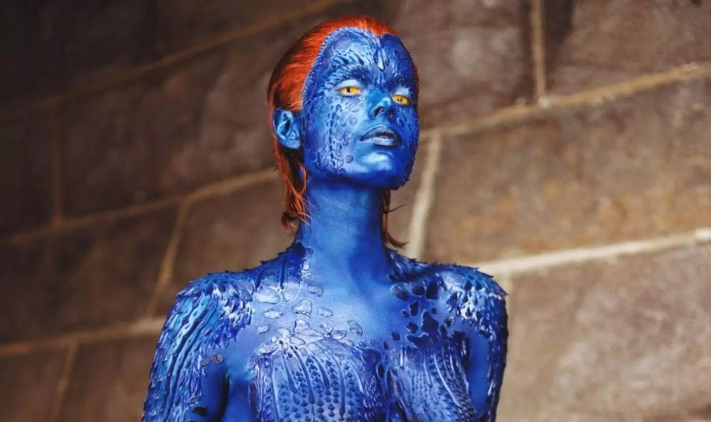 Rebecca Romijn as Mystique. (20th Century Studios)