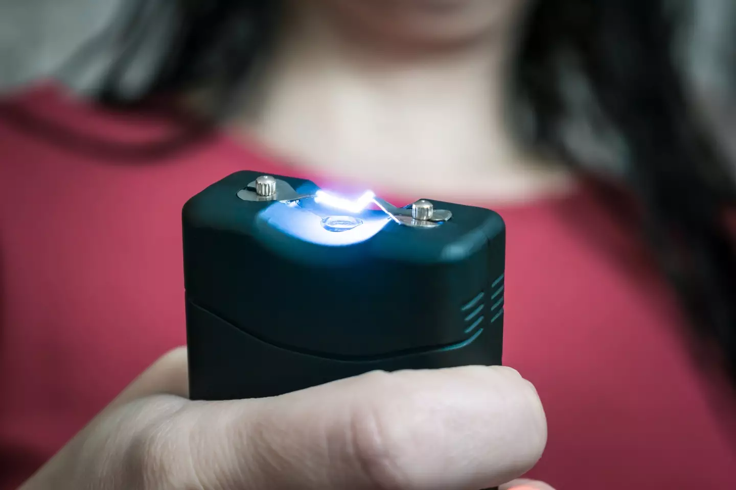 The 22-year-old admitted to now owning a taser (Getty stock)