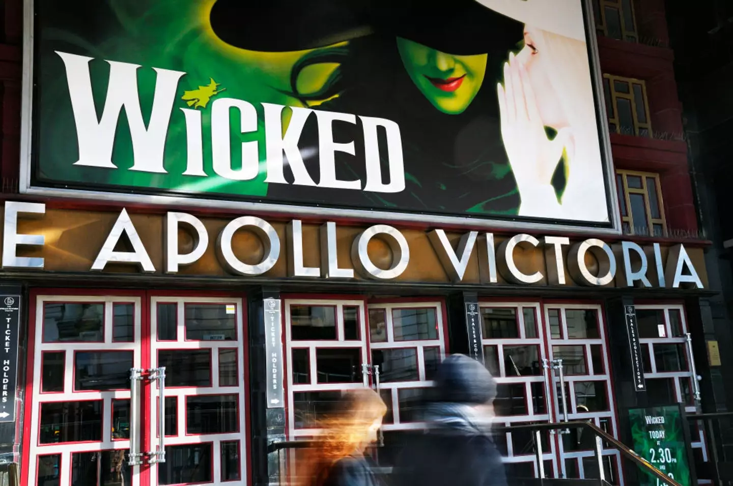The original Wicked theater poster (Chris Harris/UCG/Universal Images Group via Getty Images)