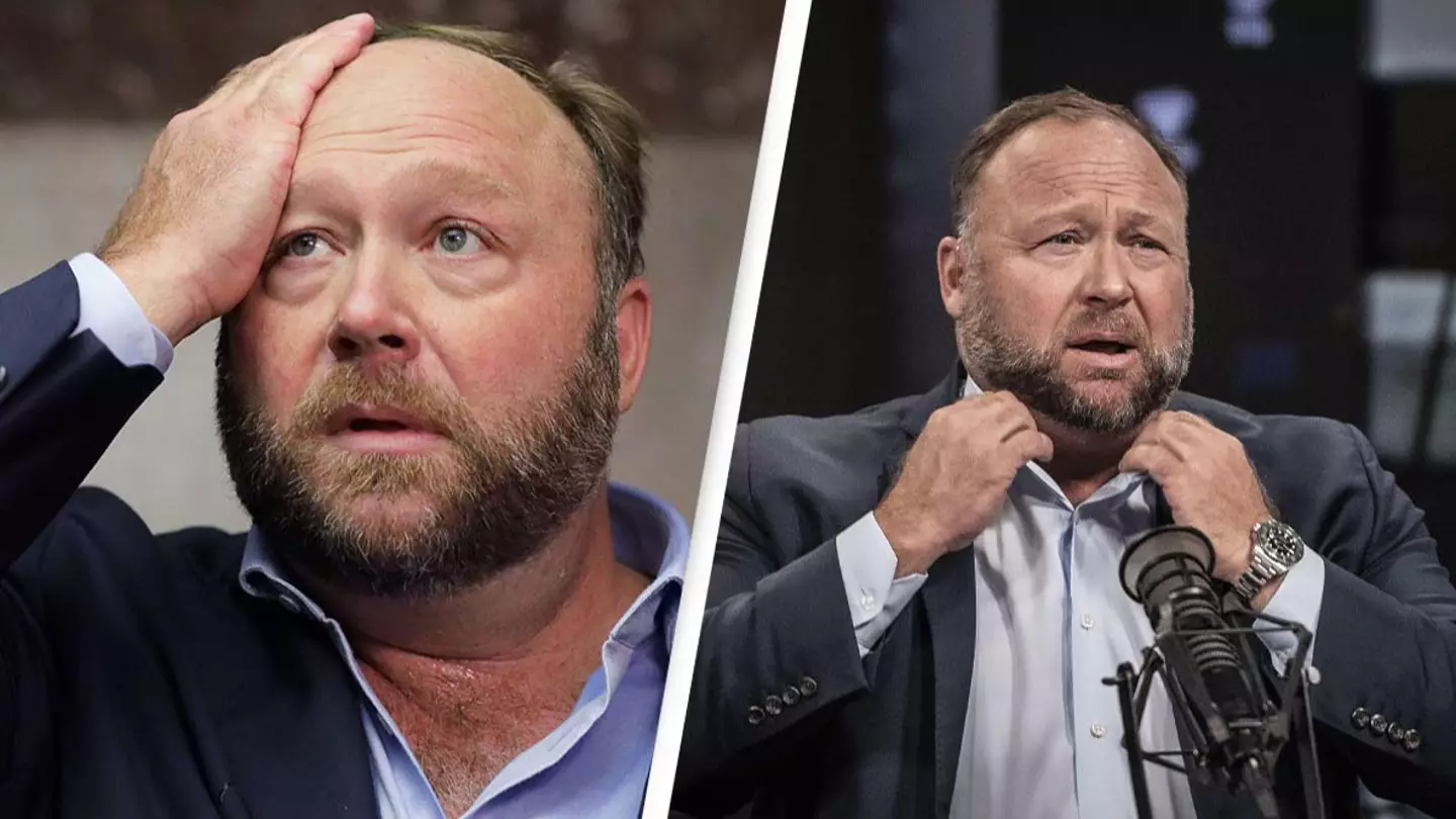 Conspiracy theorist Alex Jones files for bankruptcy just weeks after losing case against Sandy Hook families