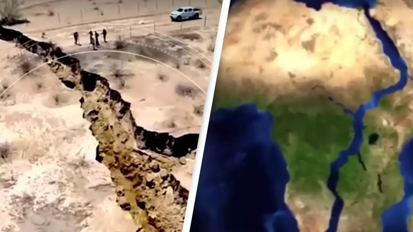 Scientists have discovered a new ocean forming as Africa begins to split