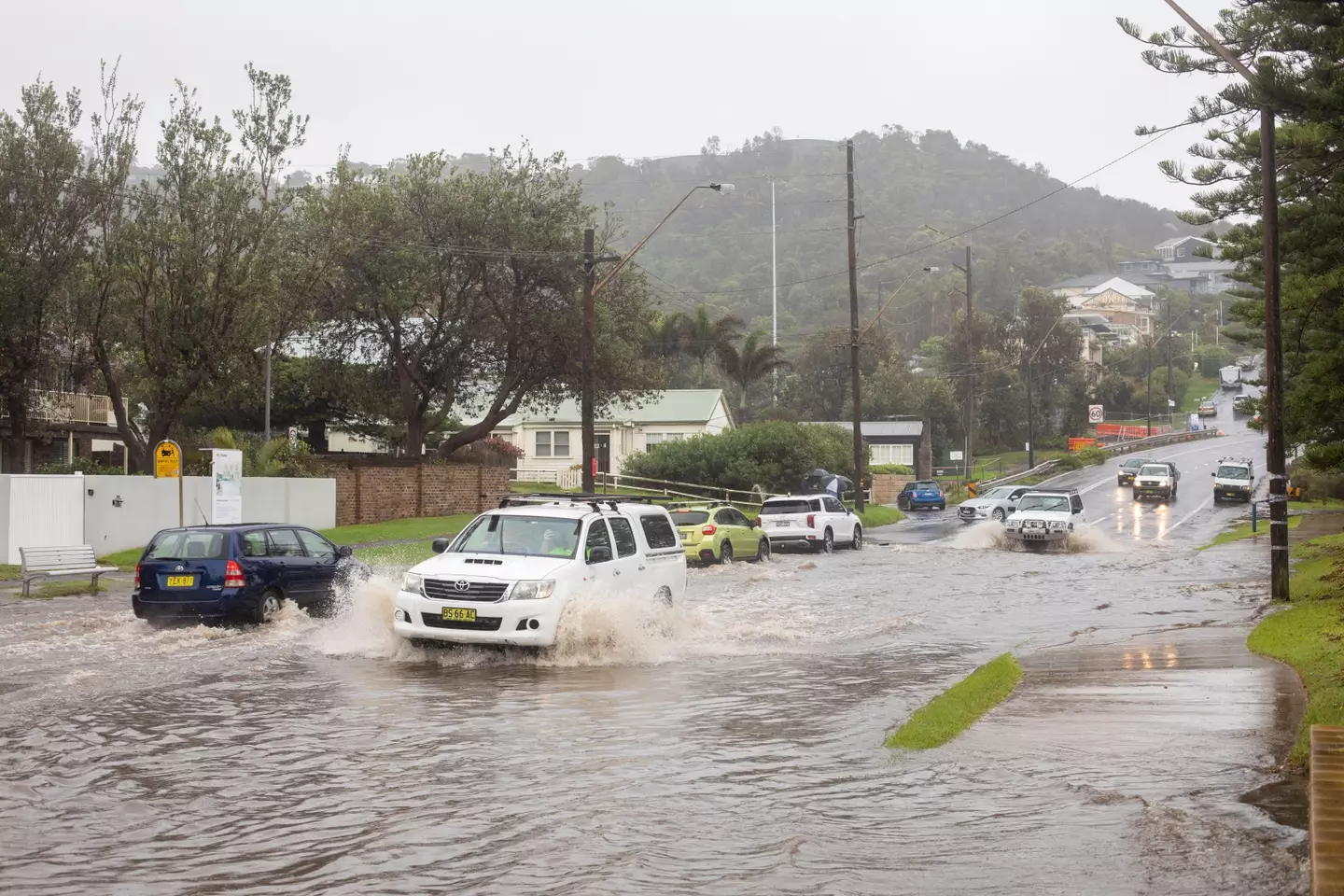 Flooding in Sydney (Alamy)