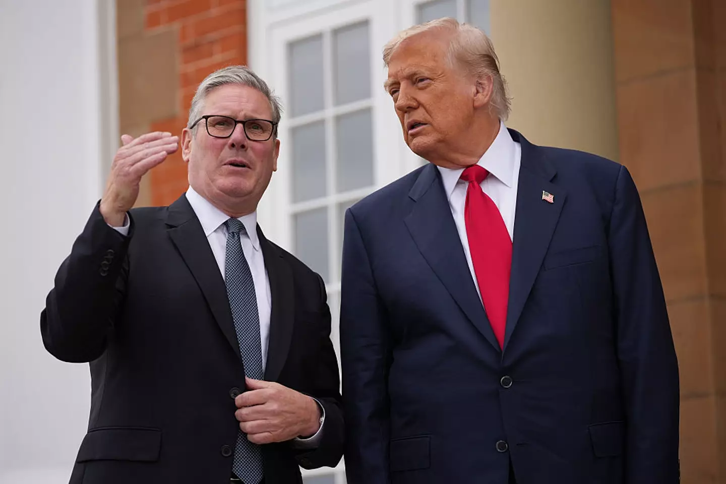Trump met with Starmer in Scotland (Christopher Furlong/Getty Images)