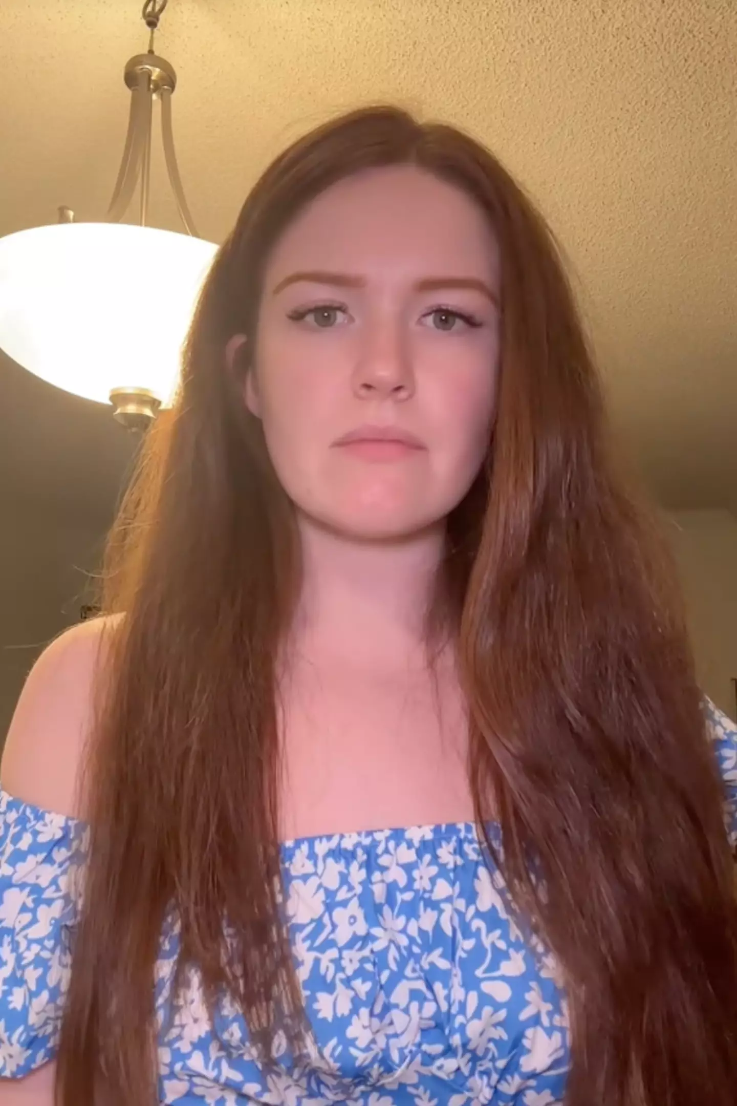 Jessica Stahle was mortified to make the discovery. (TikTok/@jessicastahle31)