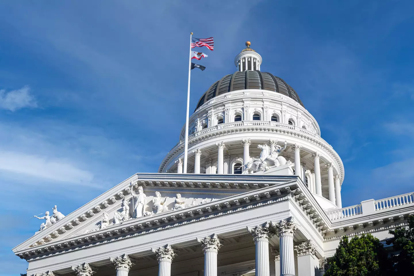 California's state capitol (Yiming Chen/Getty)