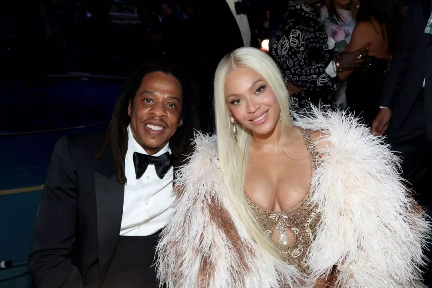 Jay-Z also surpassed his wife, Beyoncé (Kevin Mazur/Getty Images for The Recording Academy)