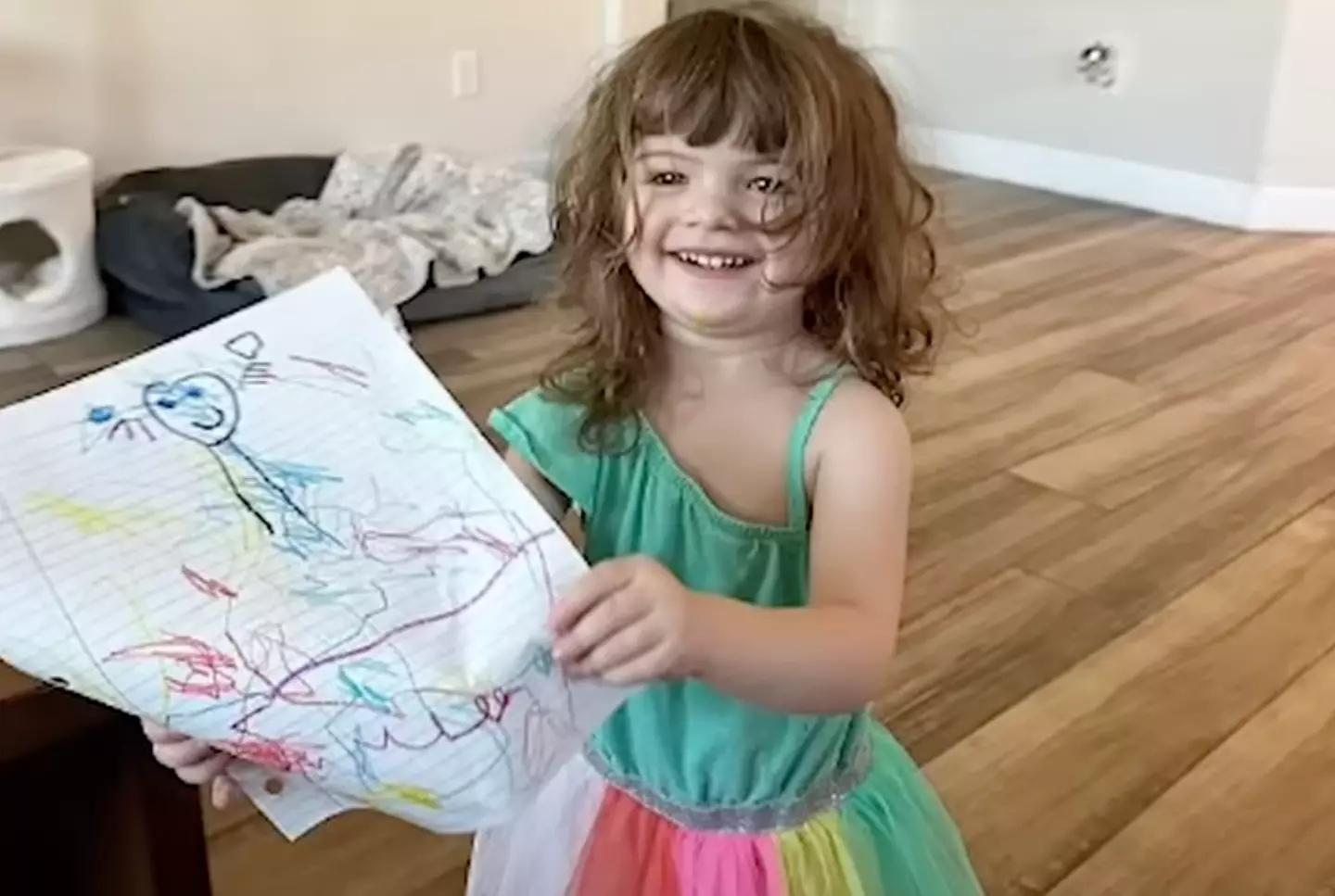 Parker's mother had texted Scholtes condemning him for leaving the children in the car (Law & Crime Network/YouTube)