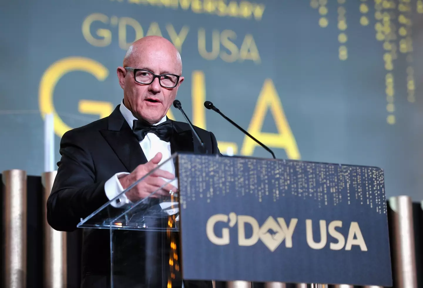 Kim Ledger recalled the final conversation he had with his son (John Sciulli/Getty Images for G'Day USA)