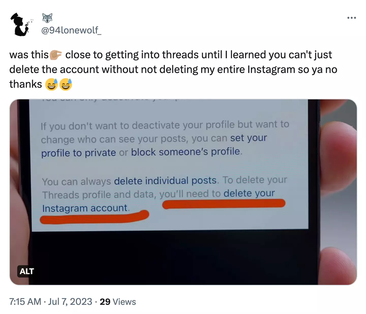 Some were happy they didn't jump on board the craze.