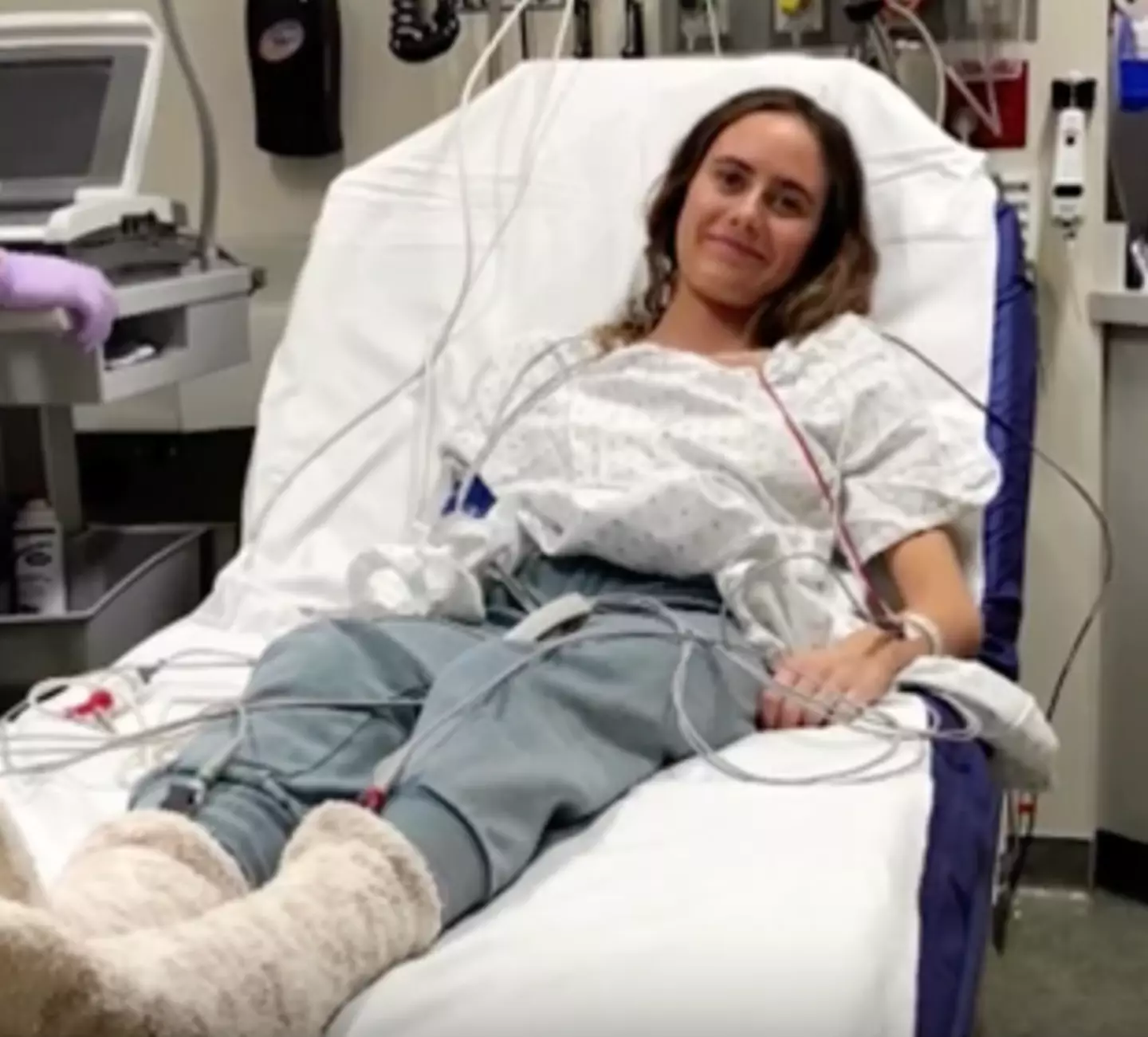 Brinlee underwent 30 rounds of chemotherapy to help eliminate the cancer (KSL News Utah)