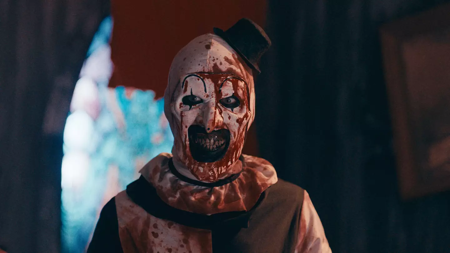 Art the Clown in Terrifier 2.