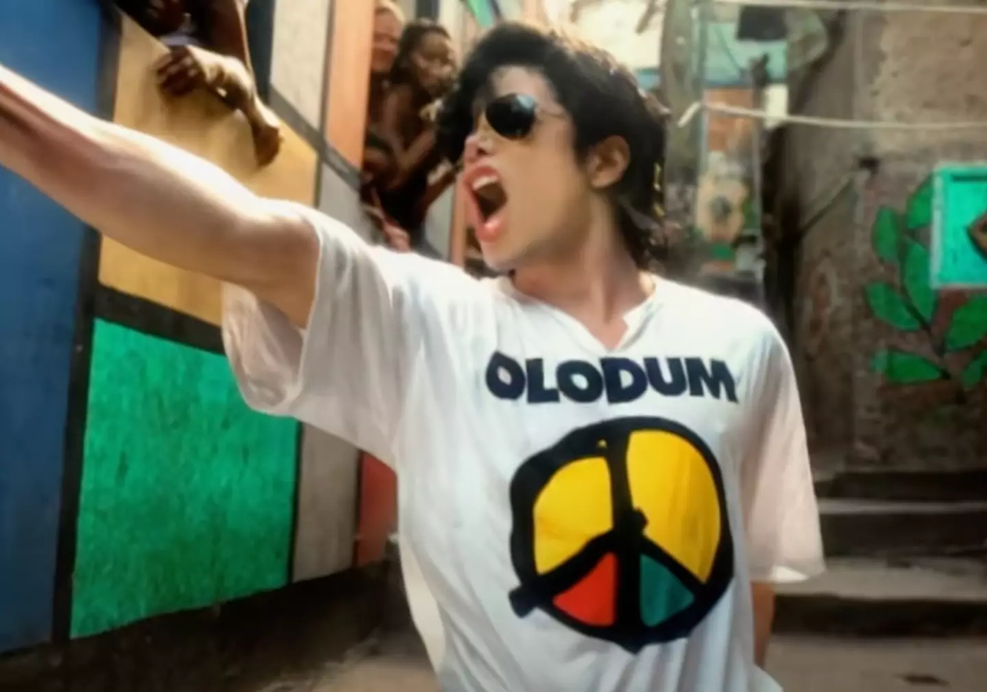 The music video for 'They Don’t Really Care About Us' was released in 1996.