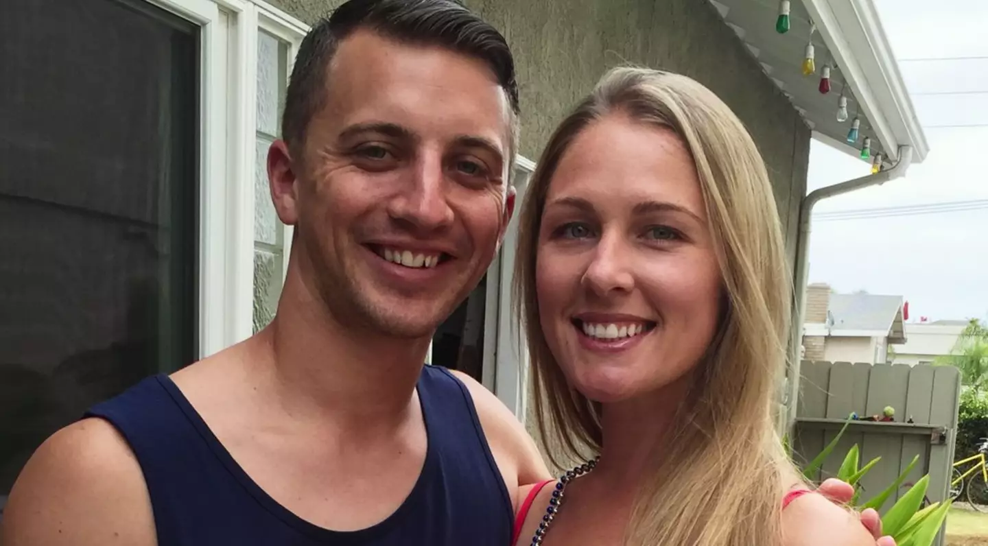 The couple were woken up in the night by intruders.