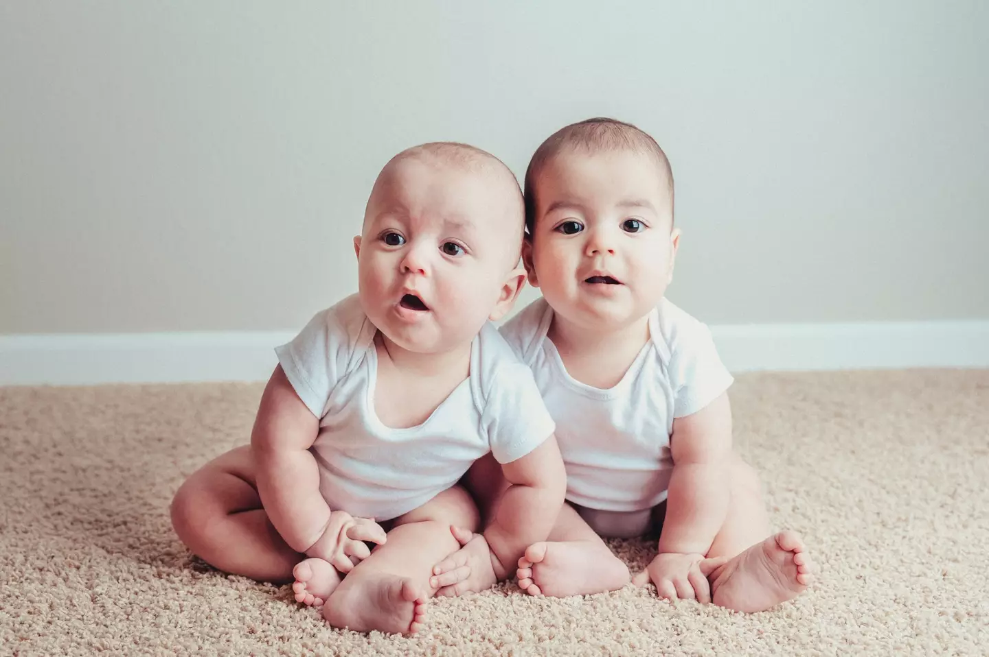 The two girls lived together with their parents until they were two (Getty Stock Image)