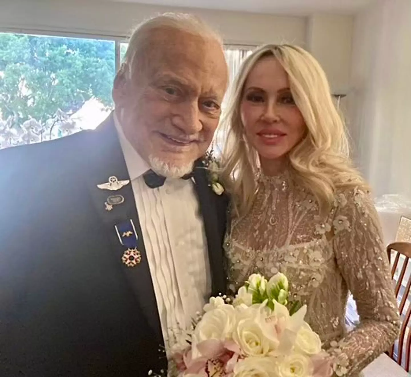 Buzz Aldrin married Dr. Anca Faur on his 93rd birthday.