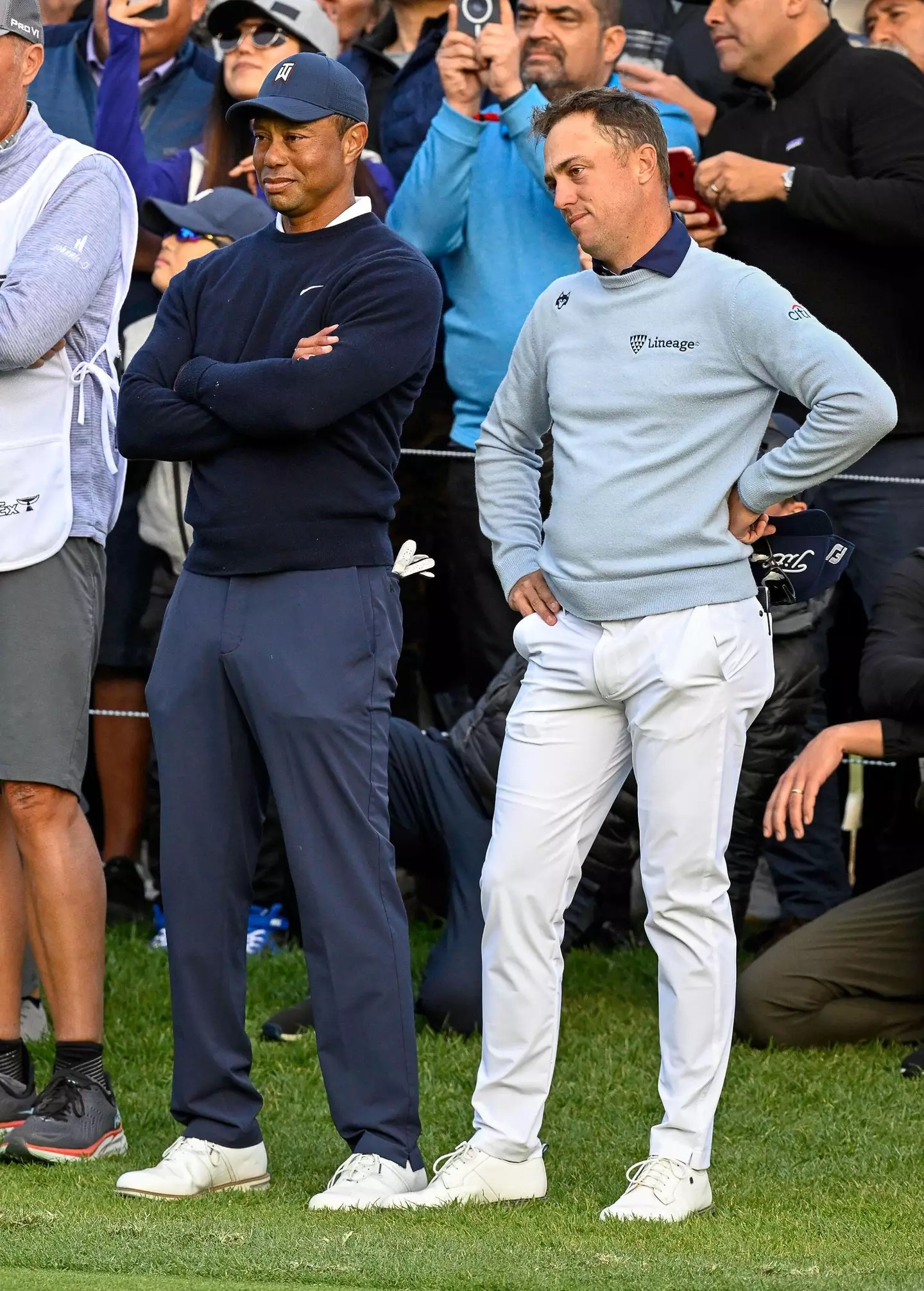 Woods has since apologized for the prank.