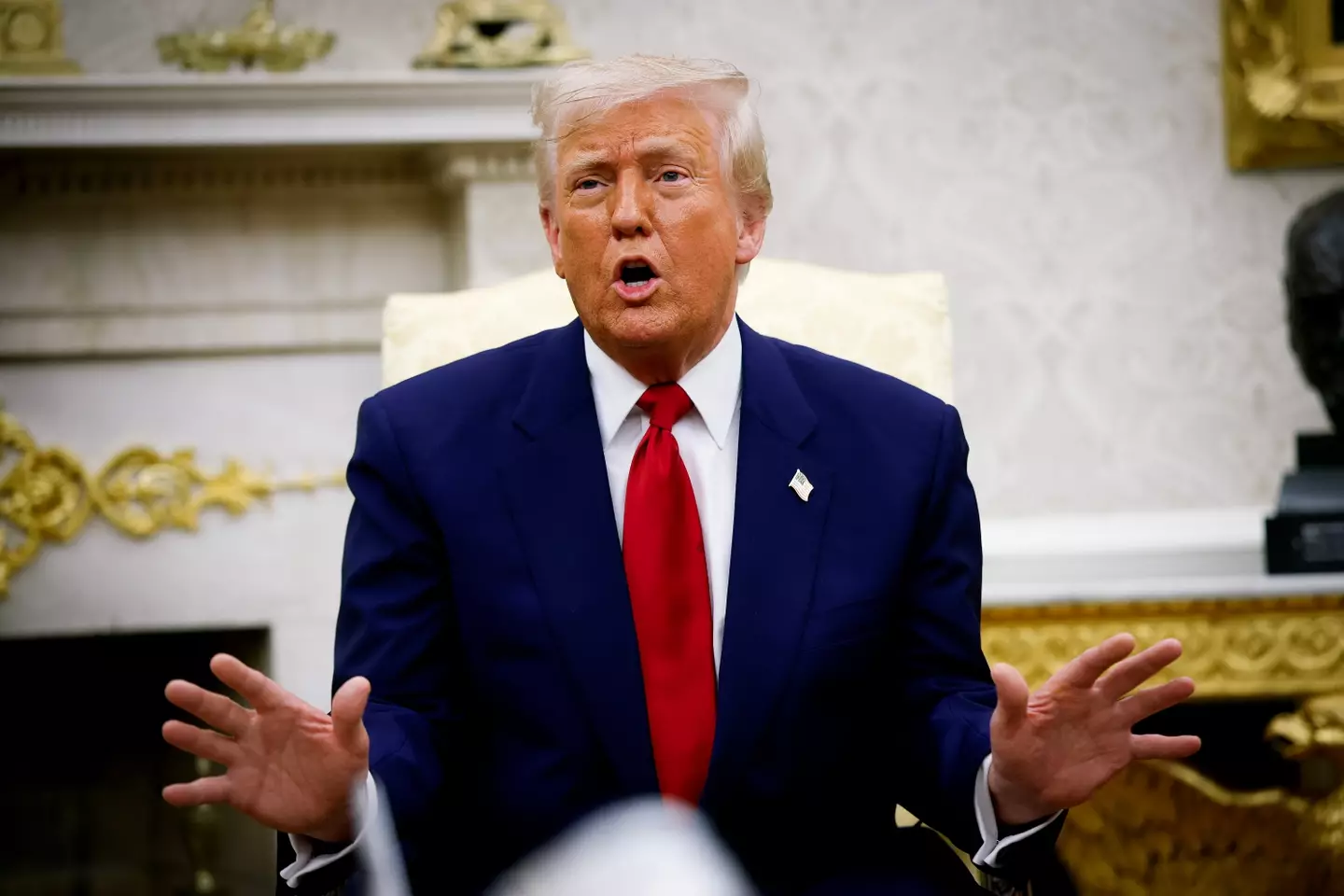 Donald Trump made it clear that the EU's current offer isn't good enough (Kevin Dietsch/Getty Images)