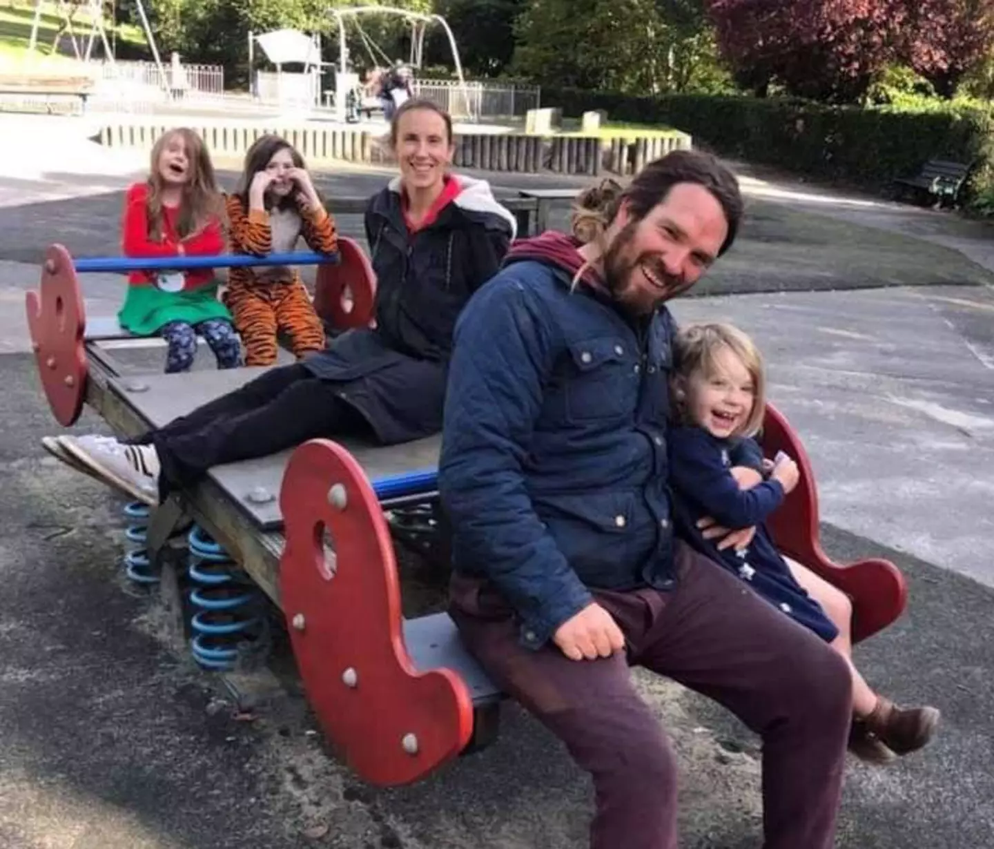 The family don't have set bedtimes or mealtimes, and their children don't have a set curriculum when learning as they're trusted to choose what they want to learn.