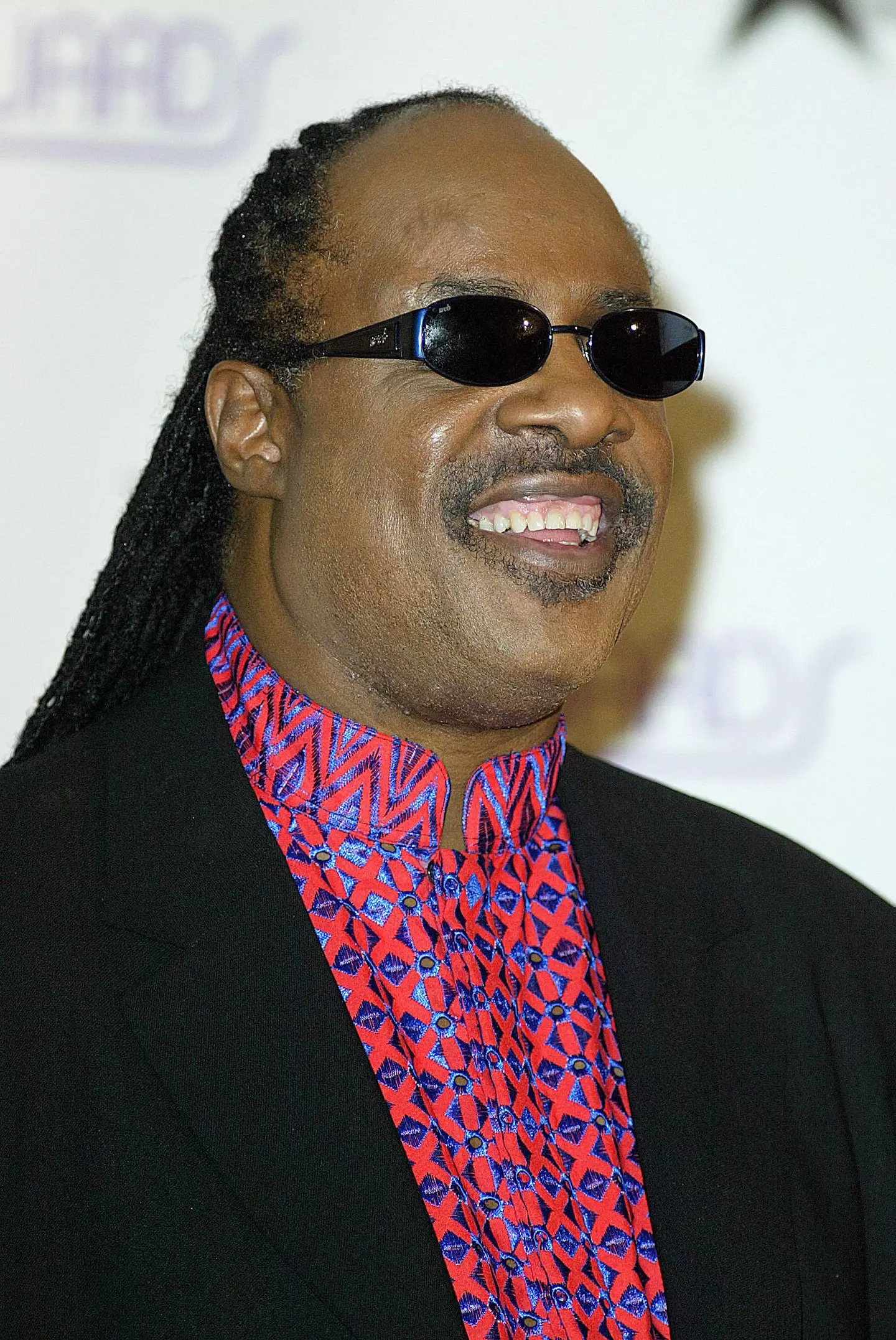 Stevie Wonder lost his sight as a baby.
