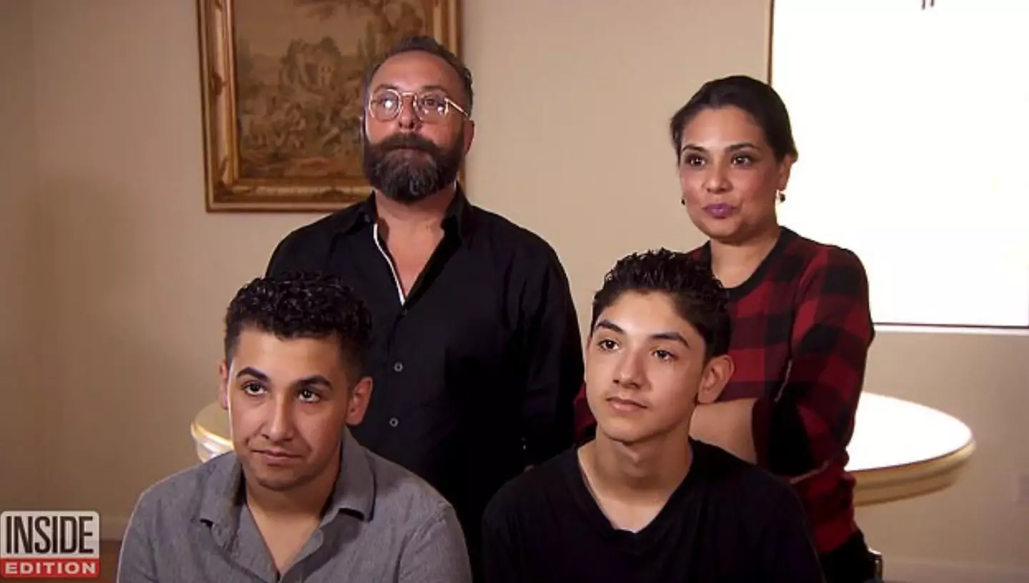 The Kenmore family had remained anonymous up until this point.