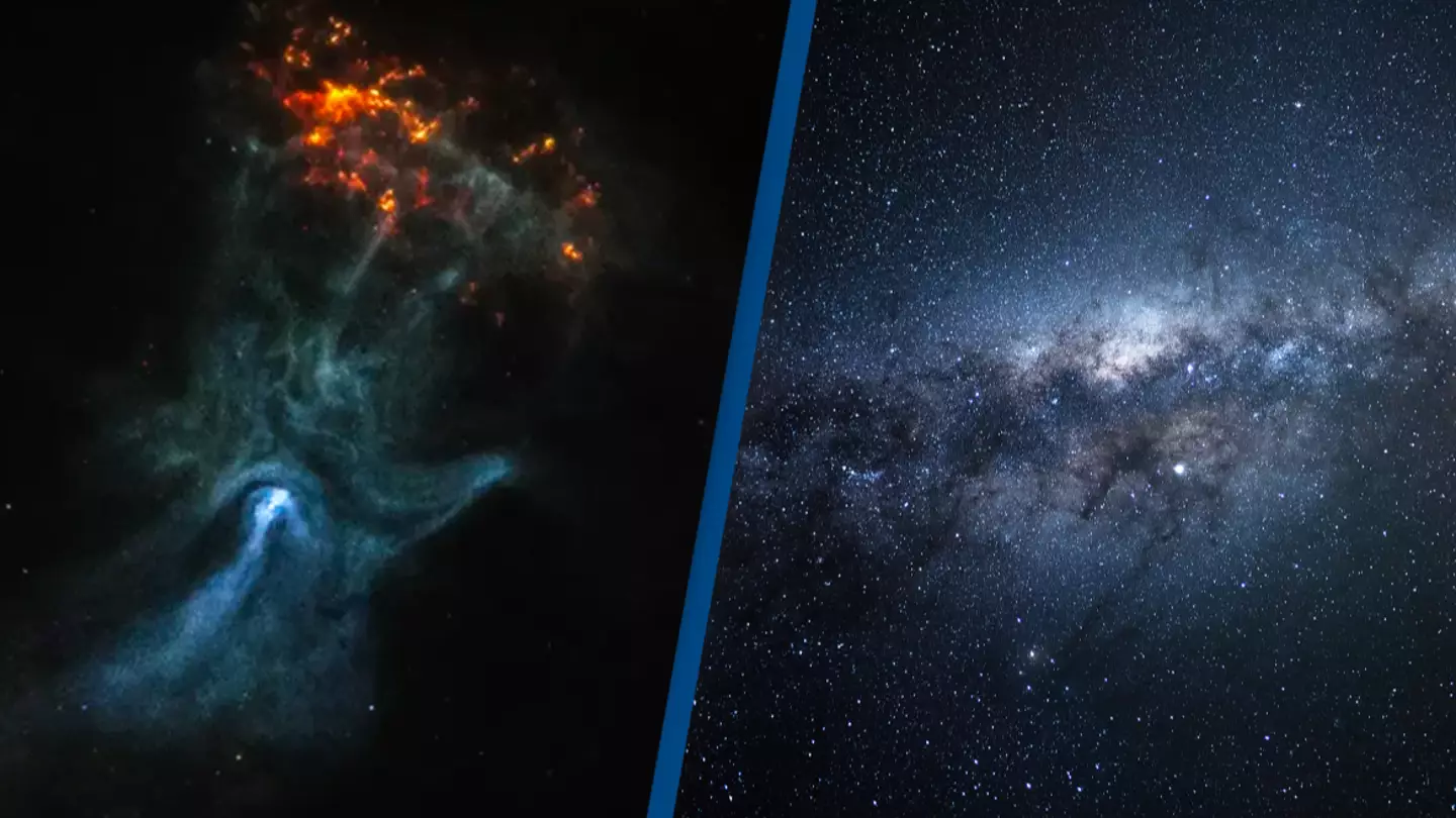 NASA releases most detailed image of eerie 'Hand of God' in space