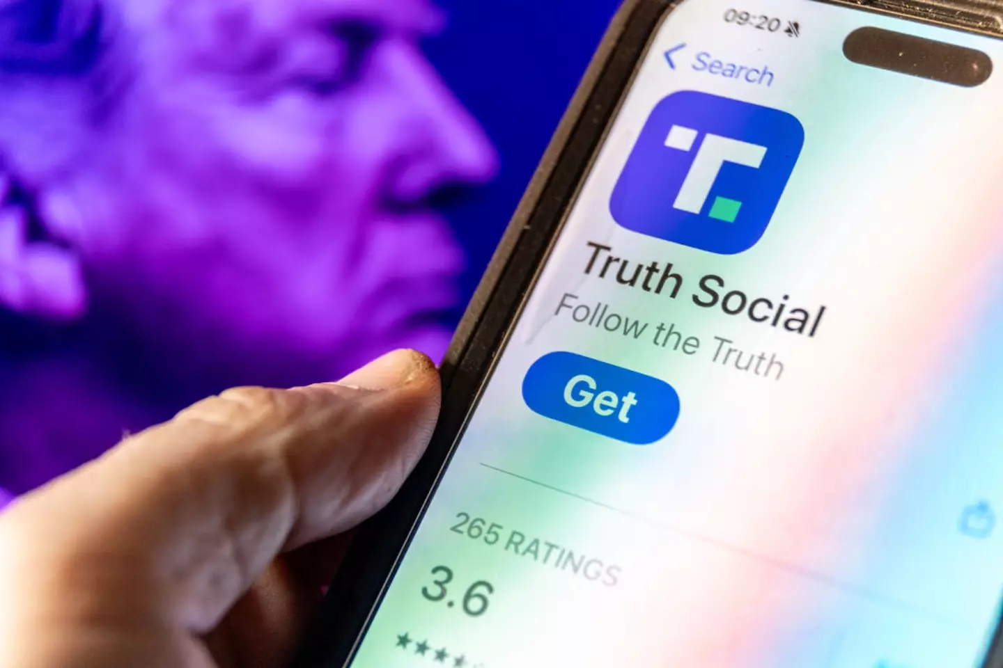 Trump's social media platform and crypto has helped (Anna Barclay/Getty Images)