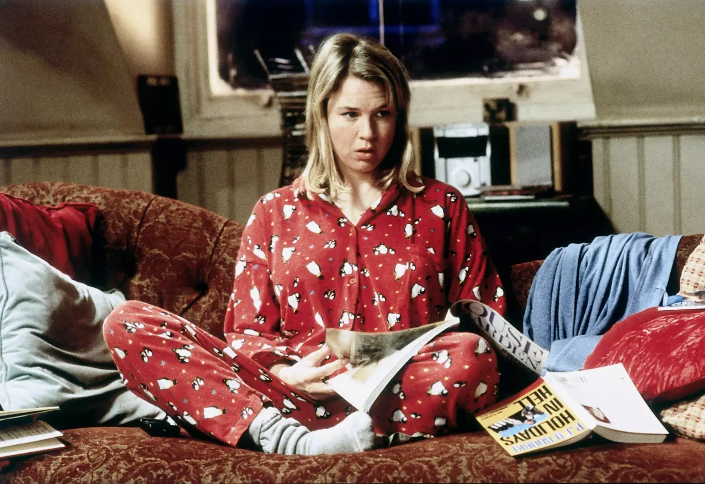 Renee Zellweger as Bridget Jones.