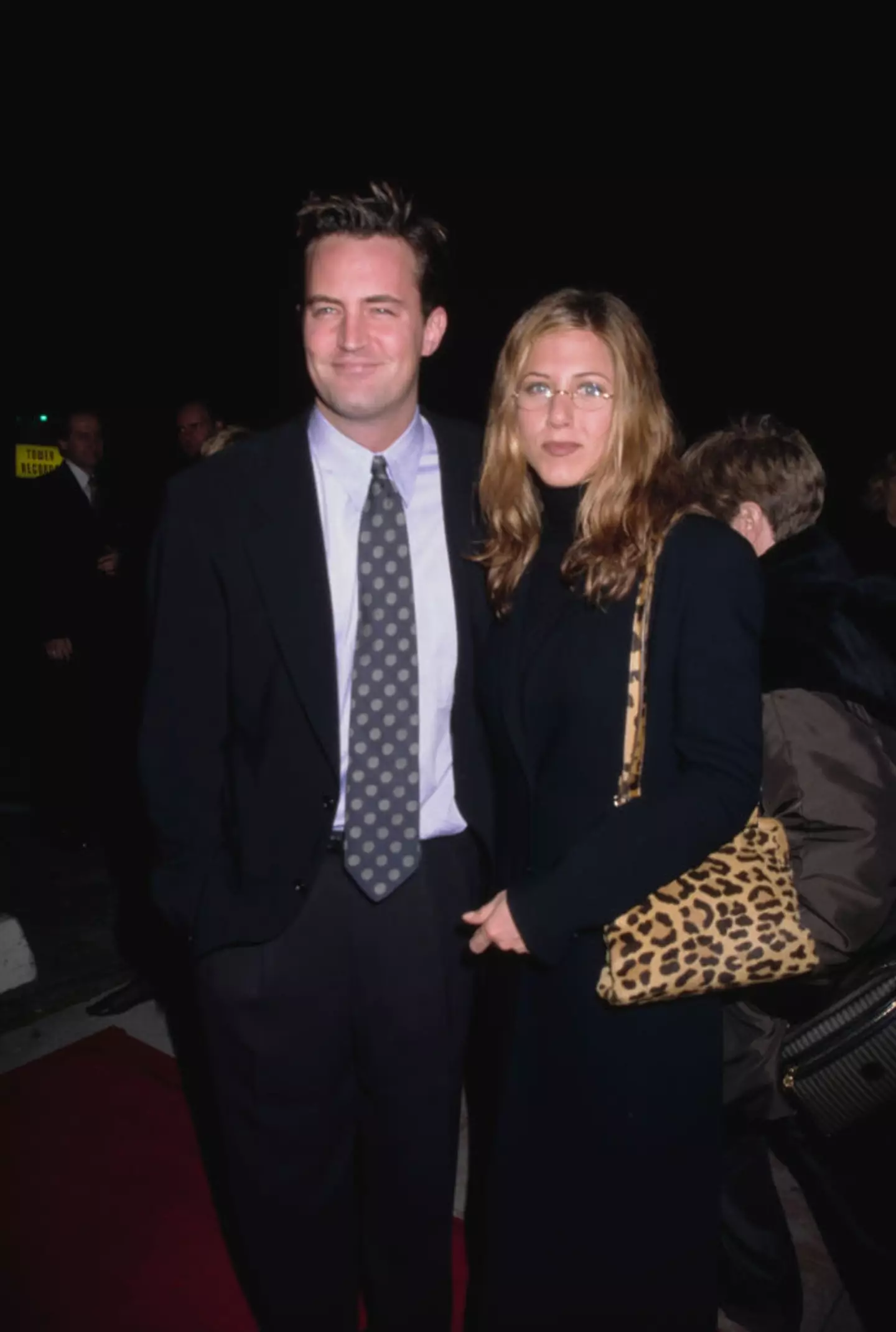 Jennifer Aniston has paid tribute to her late co-star Matthew Perry.