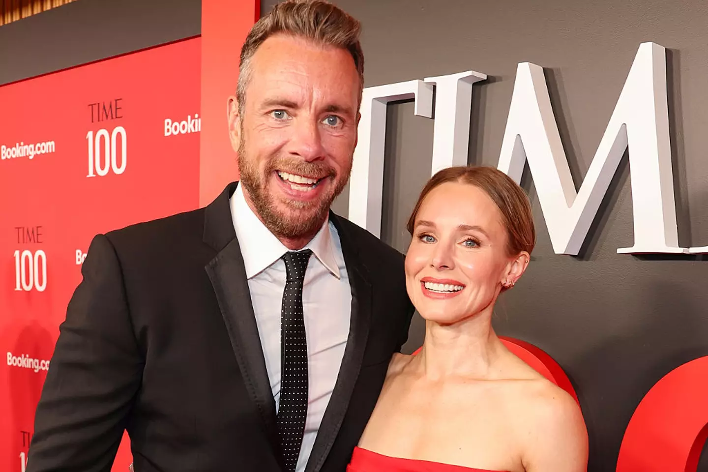 Bell described her and her husband as being 'opposites attract' (Kevin Mazur/Getty Images for TIME)