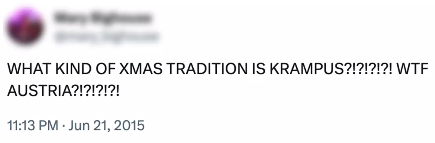 X users can't get over the eerie tradition.