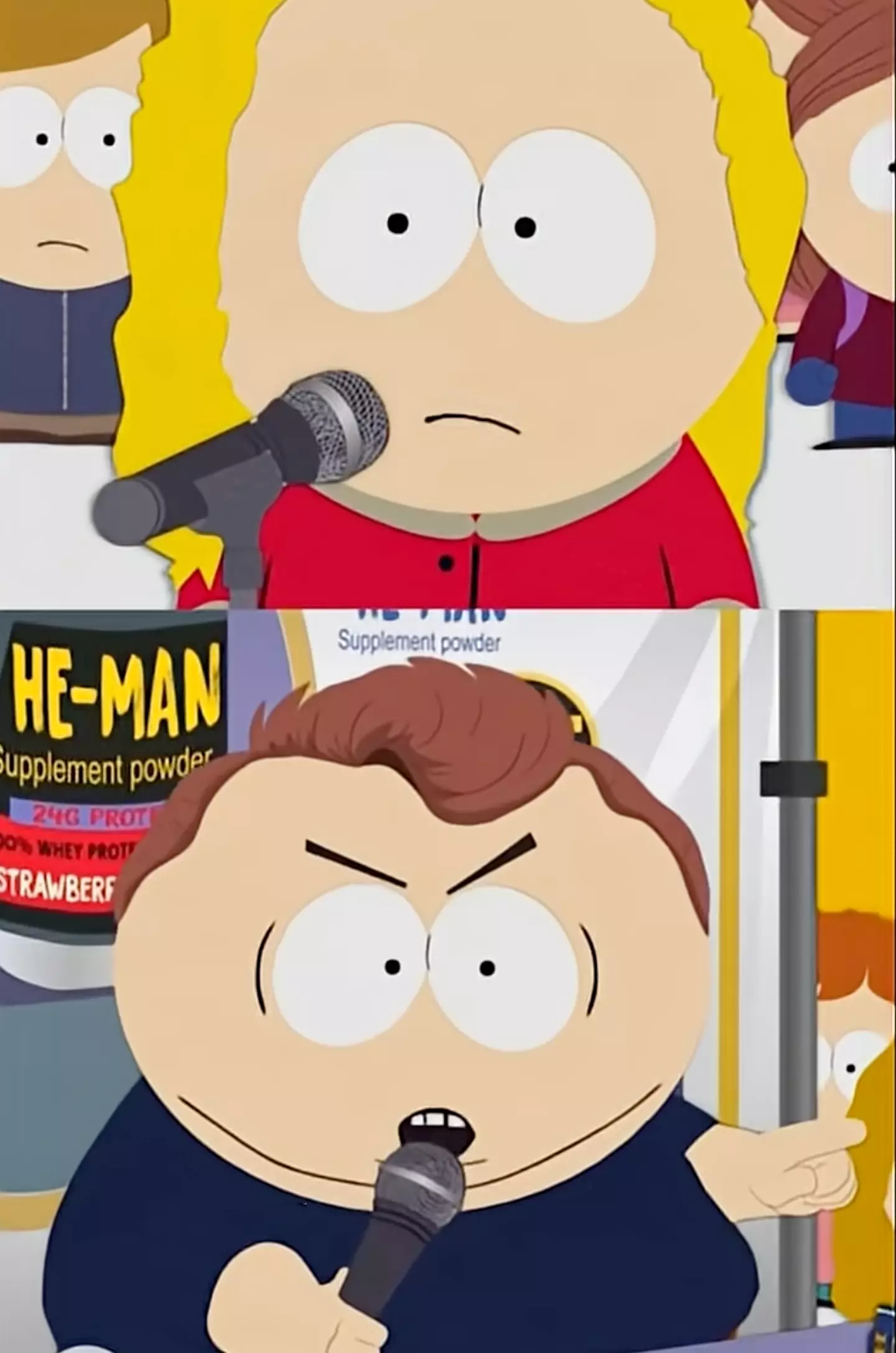 Kirk shared clips of the episode making fun of him and said it was important to take it in good spirit (Comedy Central)