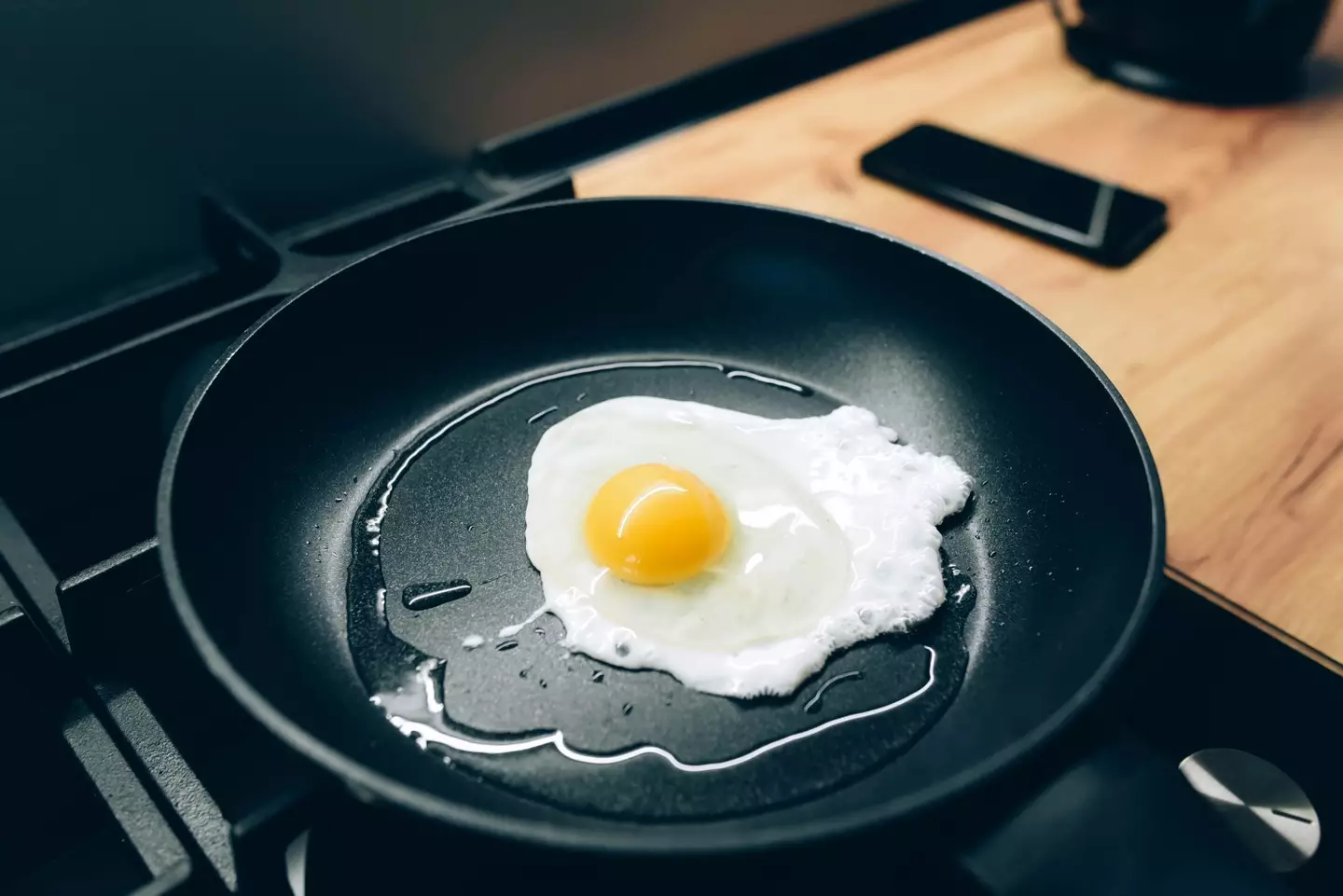 Frying food can also impact the process (Getty)