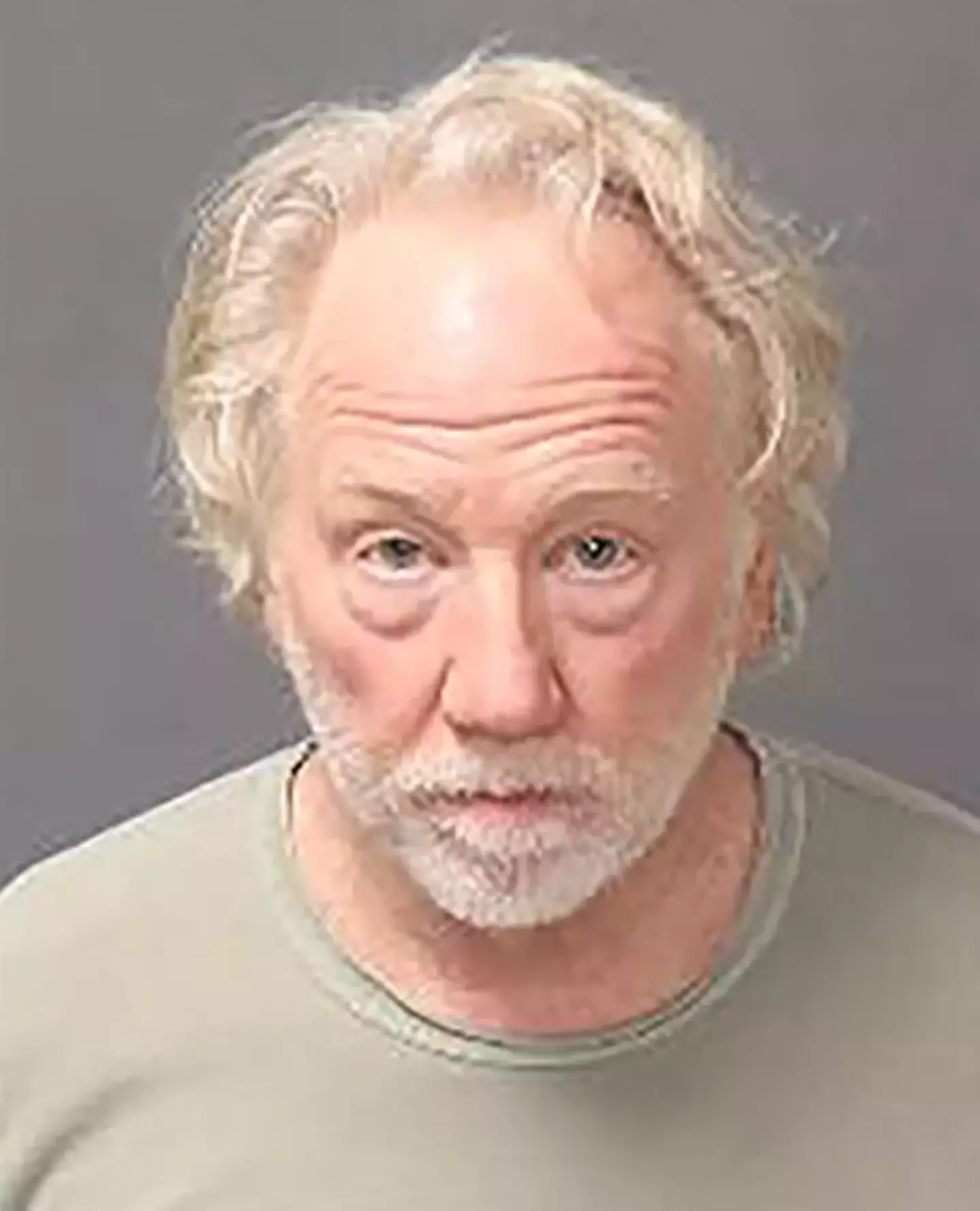 Mugshot of Timothy Busfield after he turned himself in (Albuquerque Police Department via Getty Images)