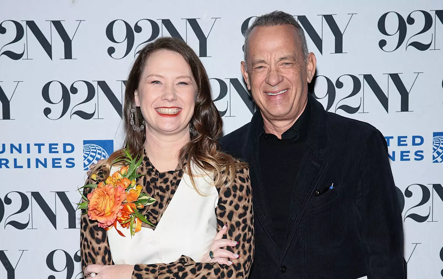 Hanks' daughter E.A. is from his first marriage (Dimitrios Kambouris/Getty Images for ABA)