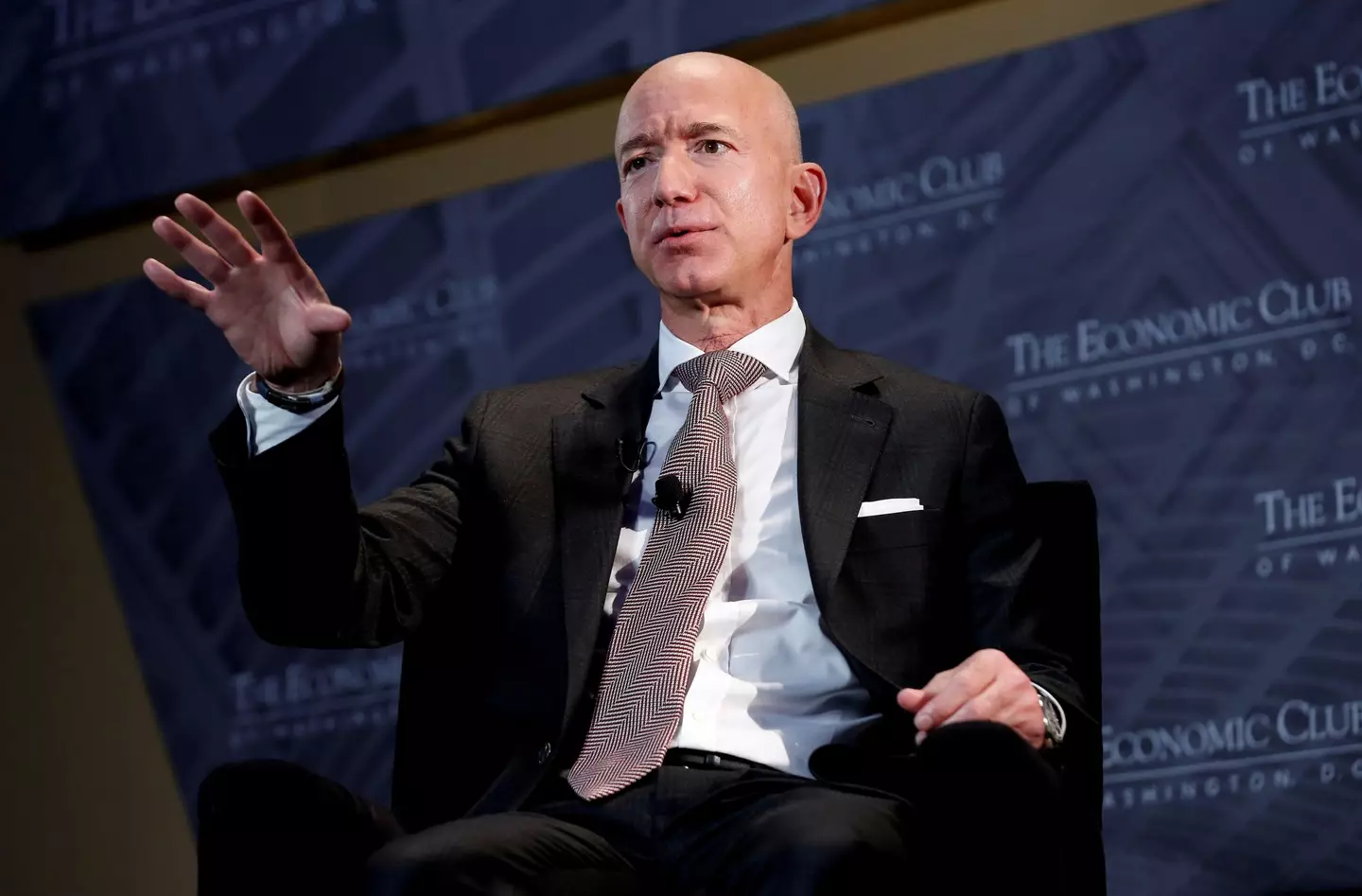 Amazon boss Jeff Bezos, former Cadabra boss Jeff Bezos.